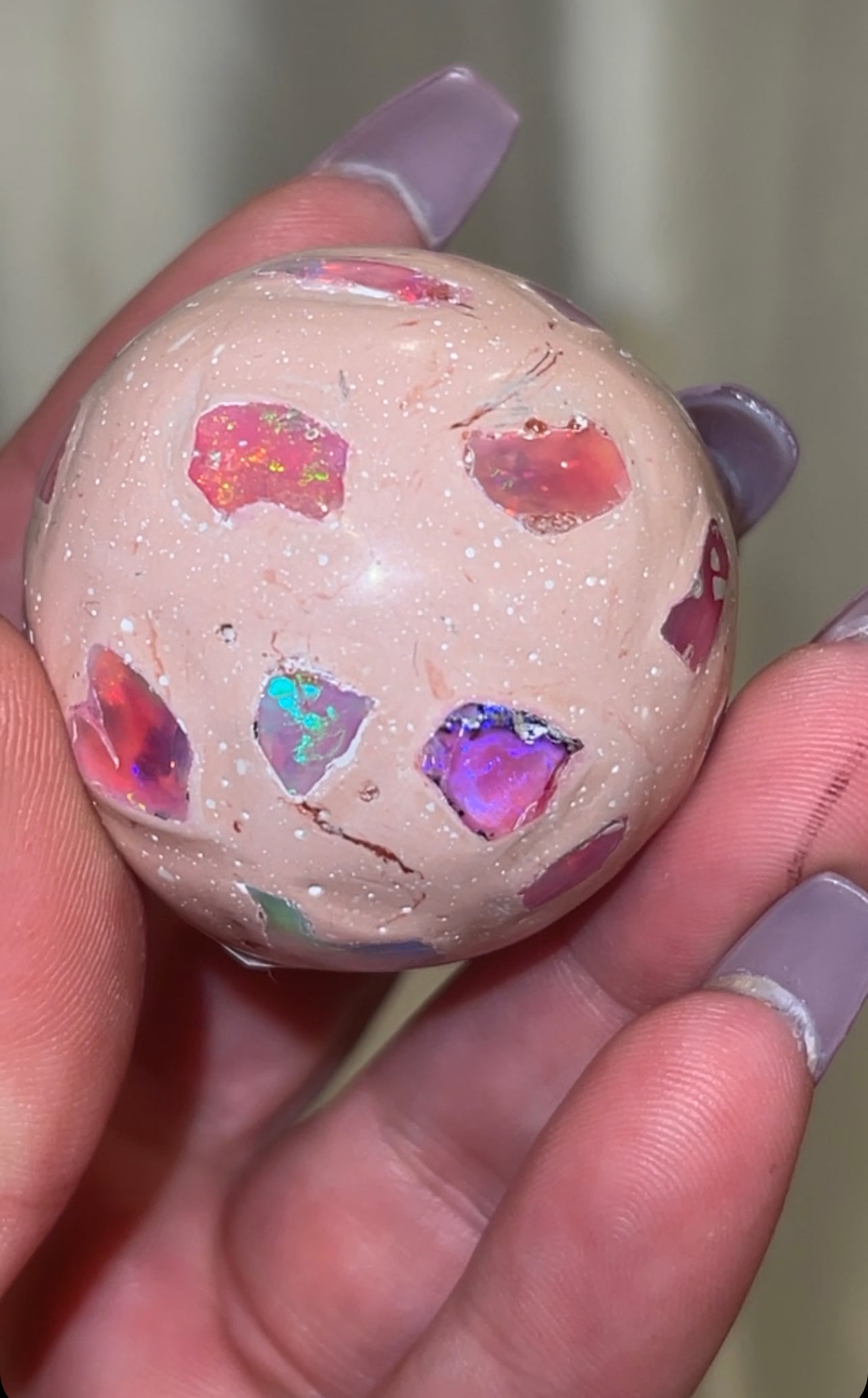 Mexican Fire Opal AAA Sphere