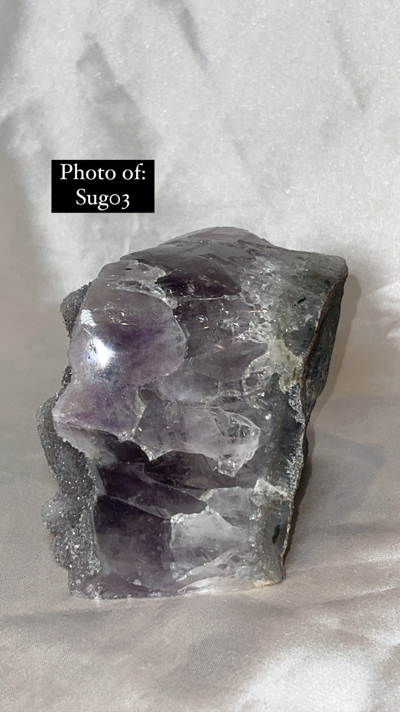 Sugar Amethyst Large Cutbase