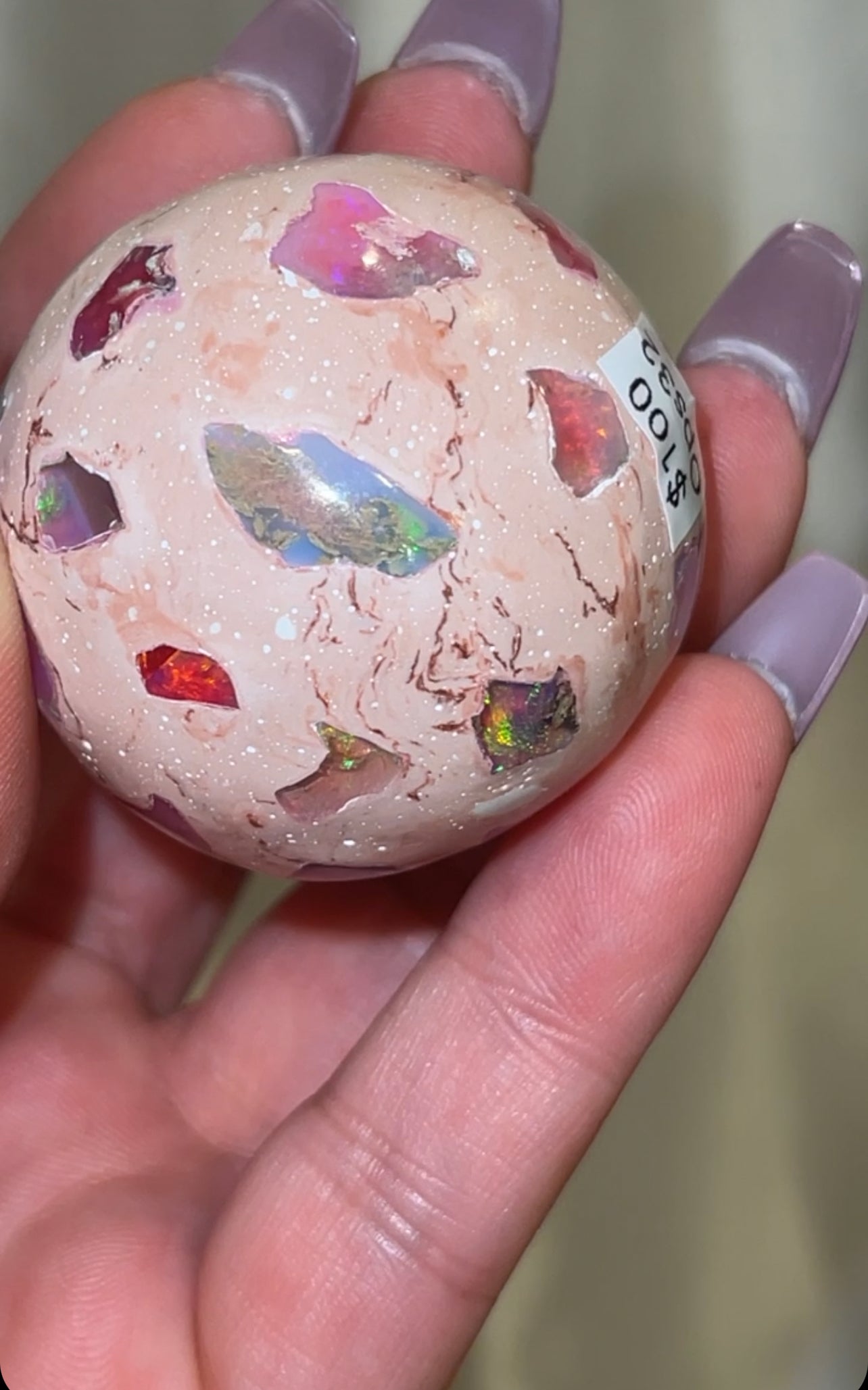 Mexican Fire Opal AAA Sphere