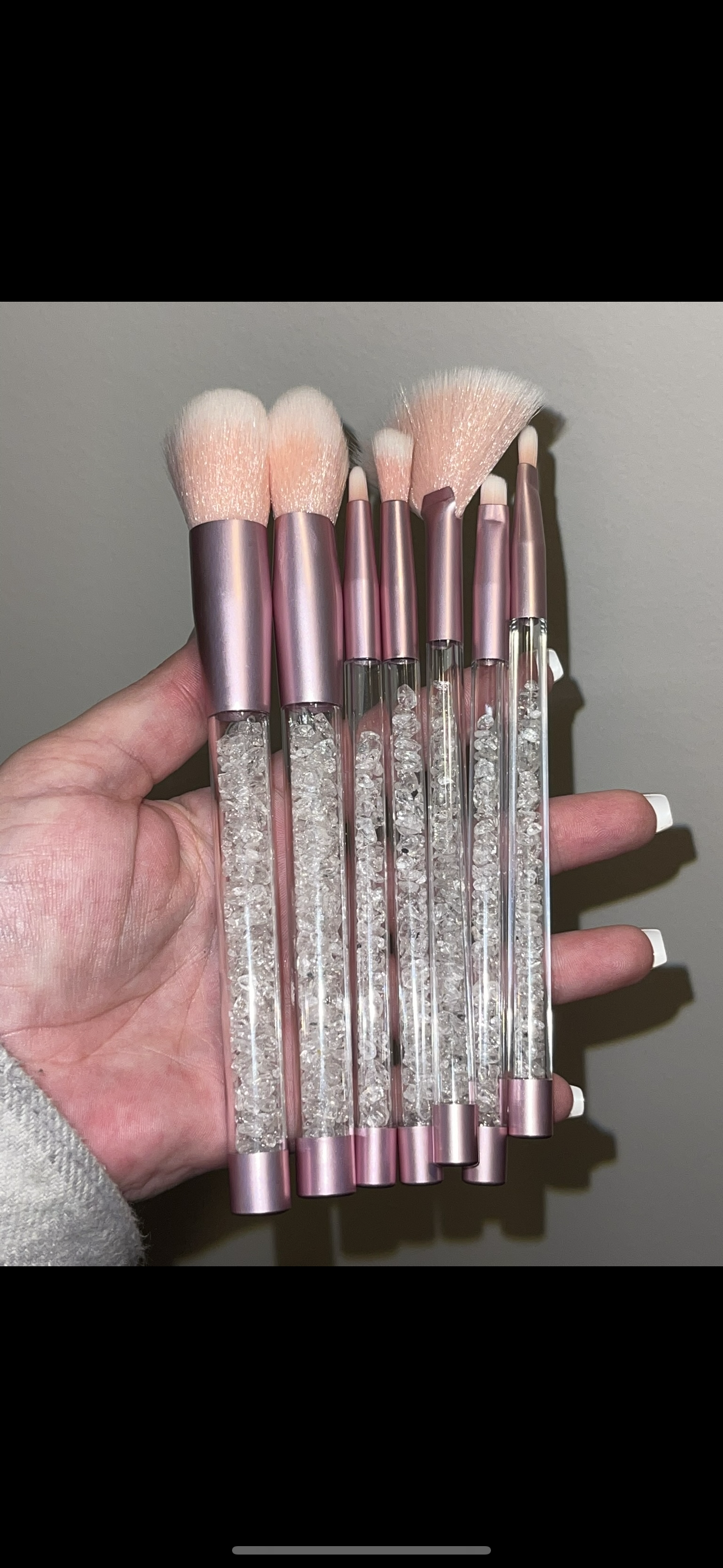 Crystal Makeup Brush Sets