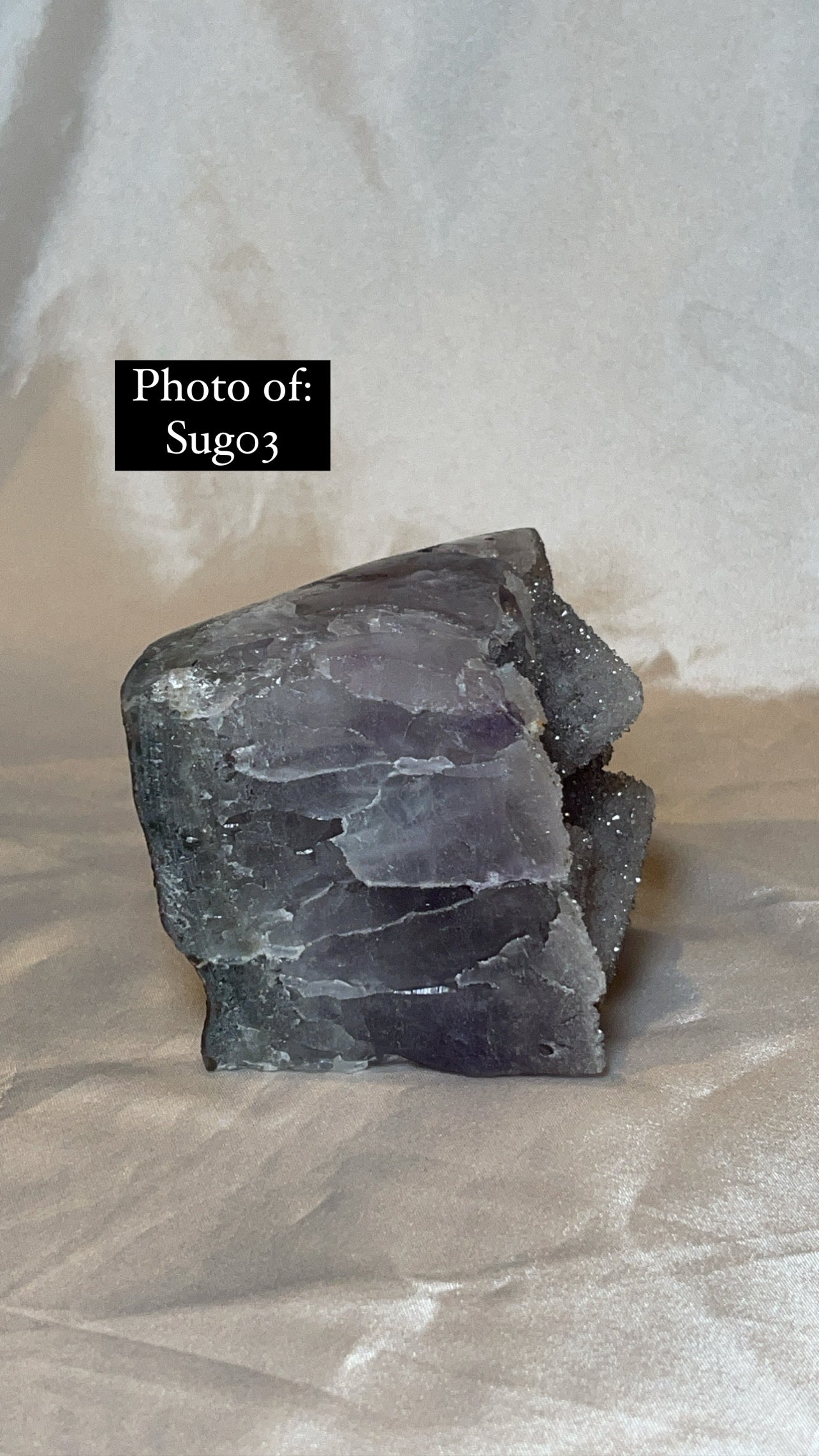 Sugar Amethyst Large Cutbase
