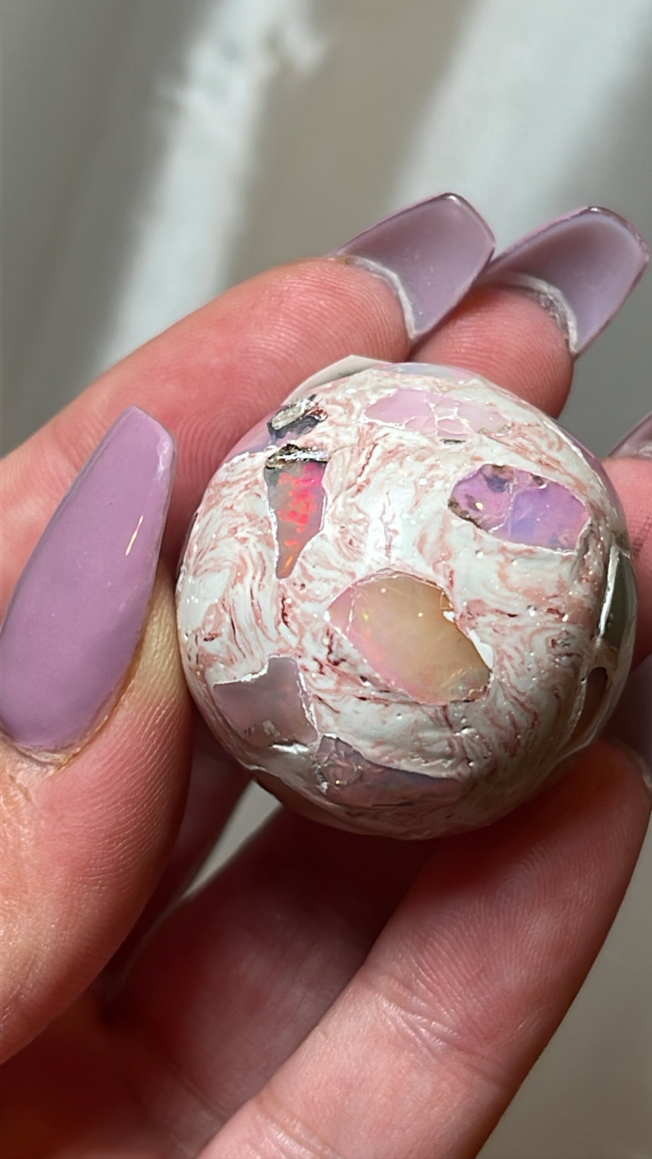 Mexican Fire Opal AAA Sphere