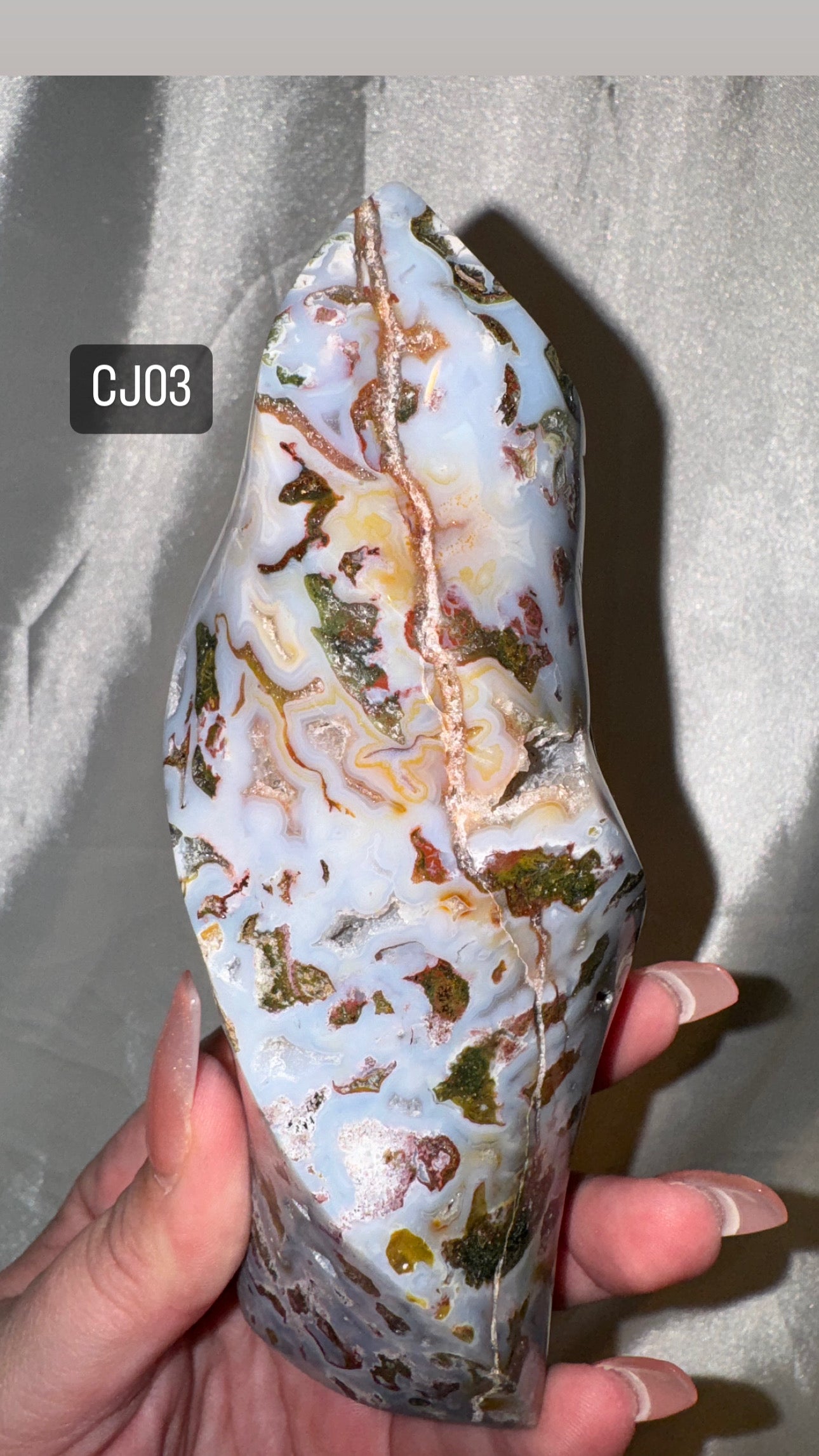 Cosmic Ocean Jasper AAA Flames