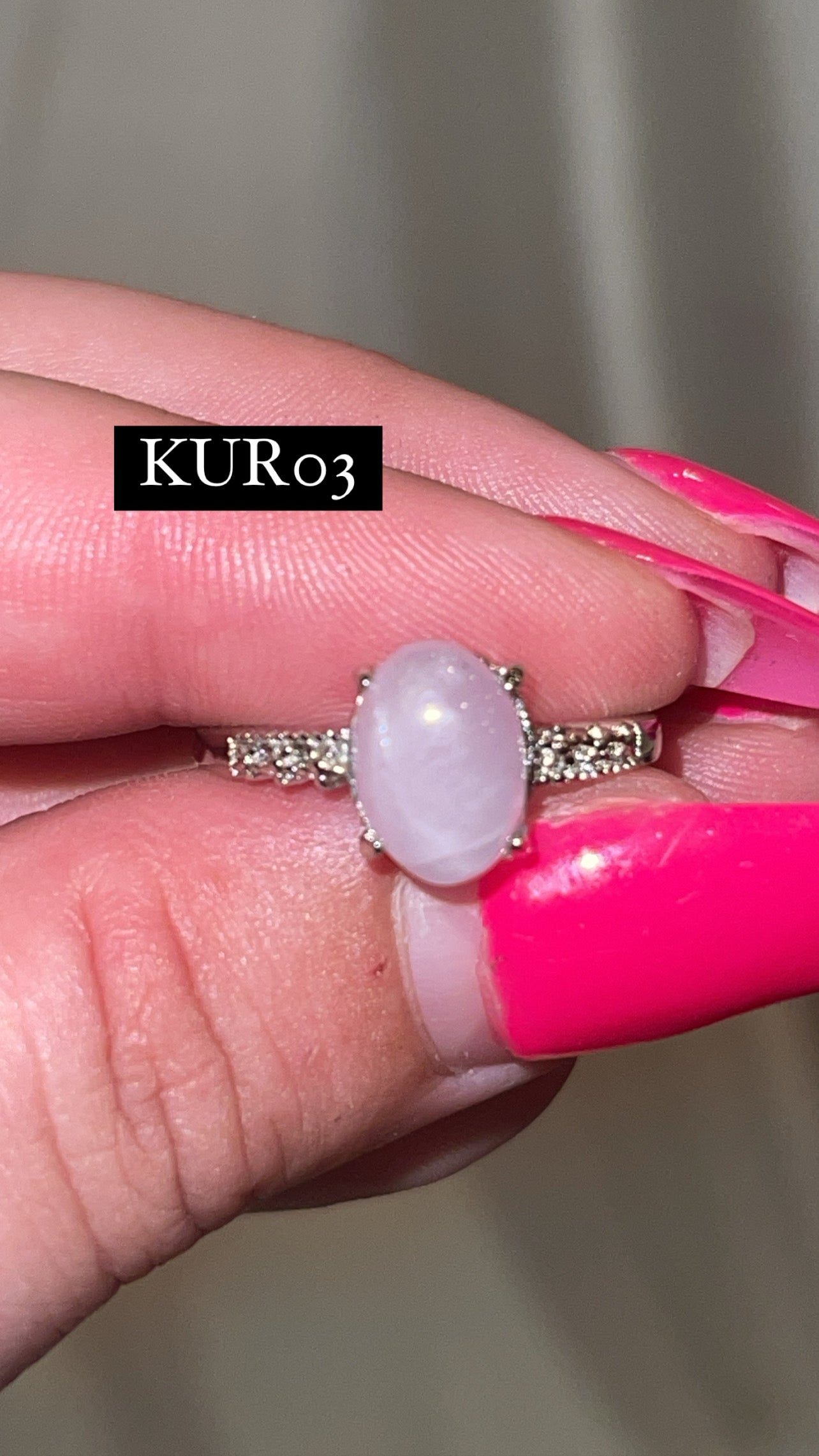 Kunzite AAA Adjustable Ring (Choose Your Own)