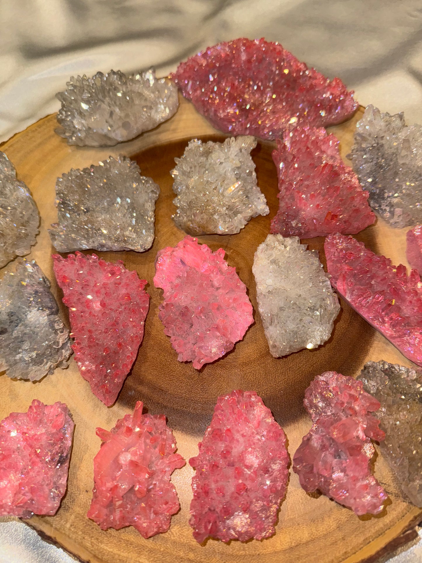 Aura Chrysanthemum Needle Quartz Specimen