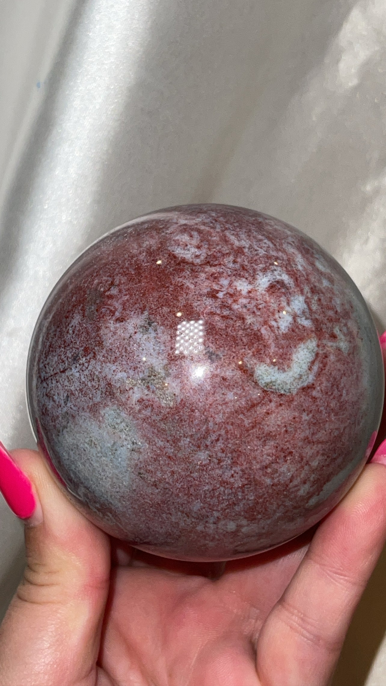 Ocean Jasper AAA Large Sphere (72mm)