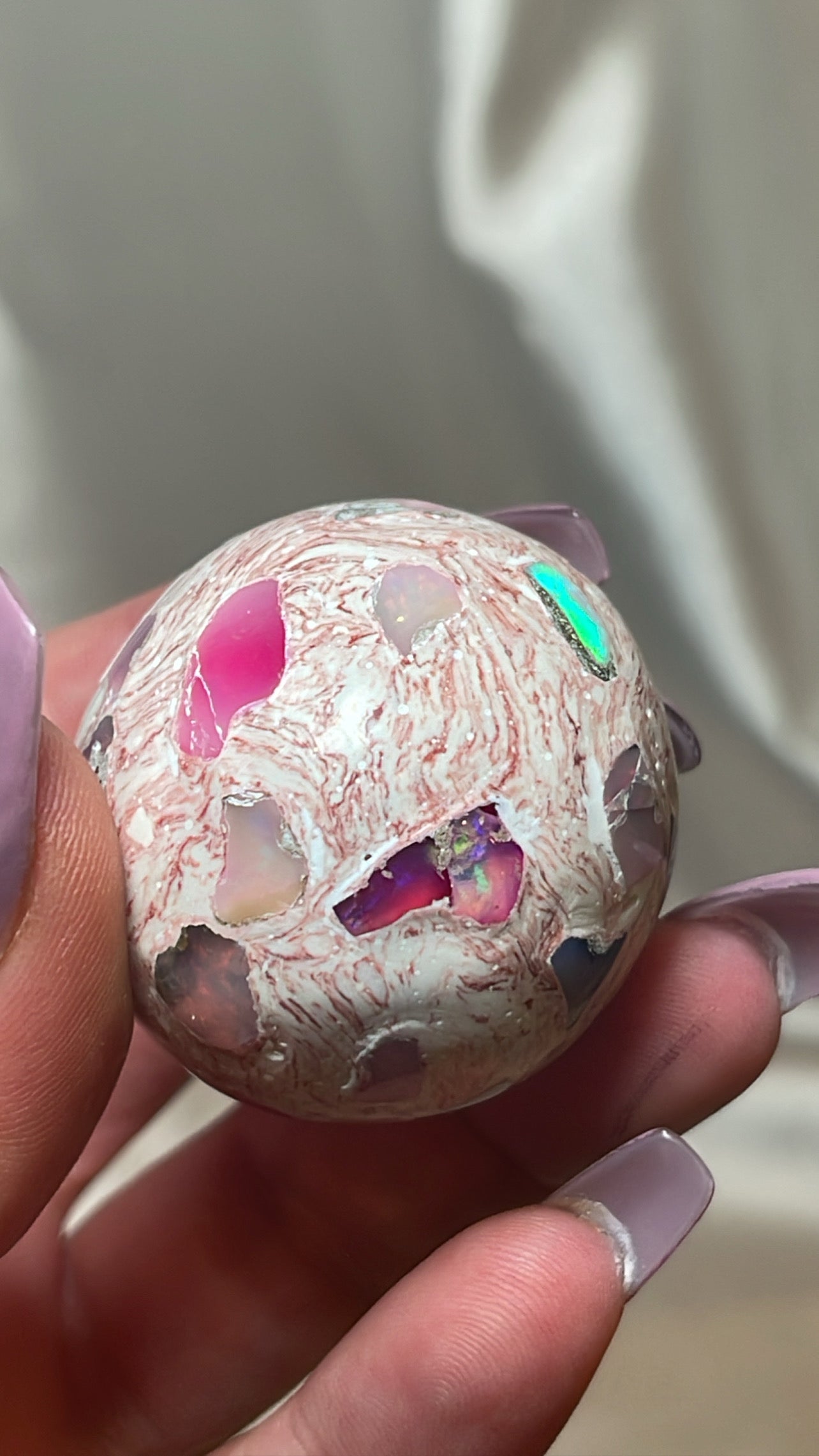 Mexican Fire Opal AAA Sphere