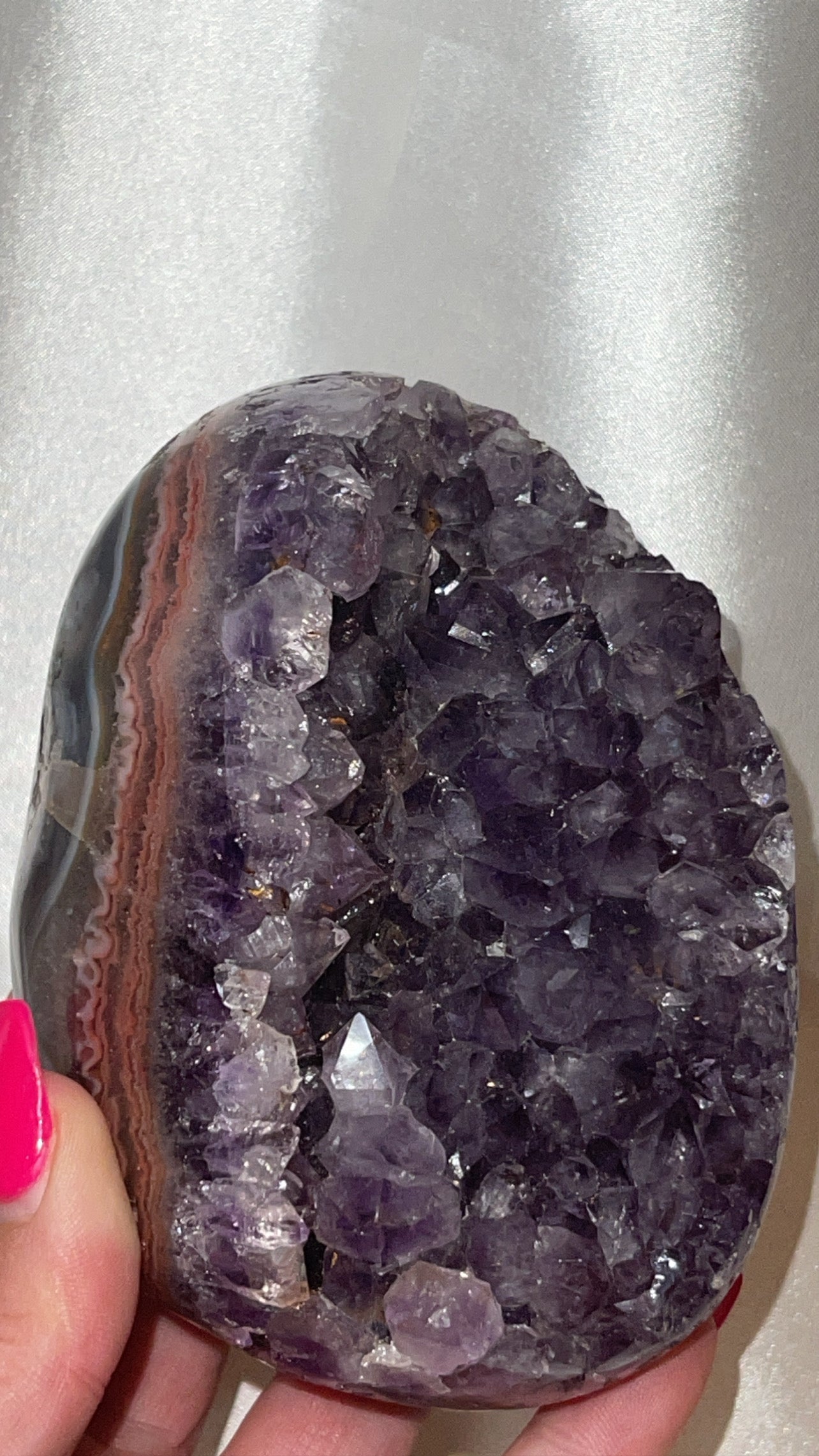 Amethyst Agate High Quality Freeform