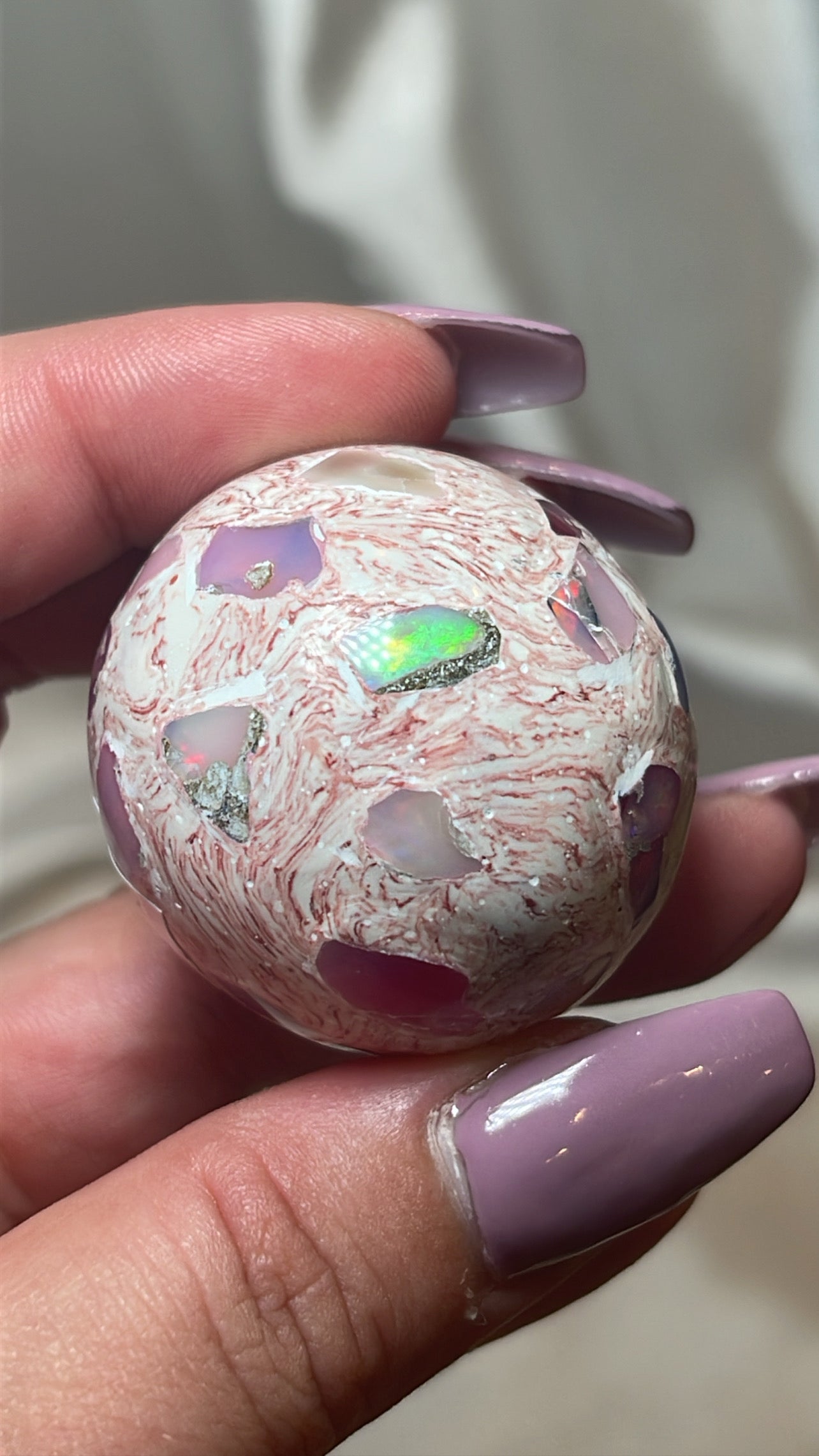 Mexican Fire Opal AAA Sphere