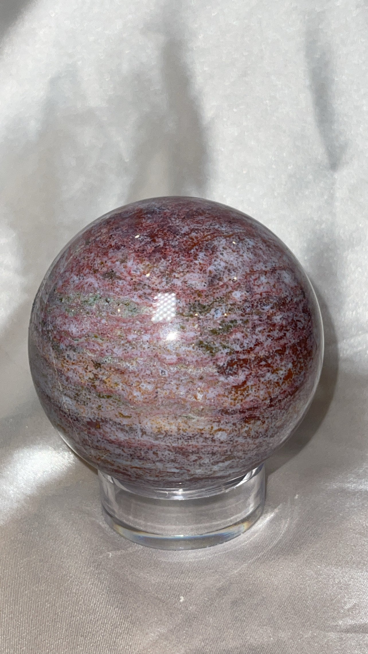 Ocean Jasper AAA Large Sphere (74mm)