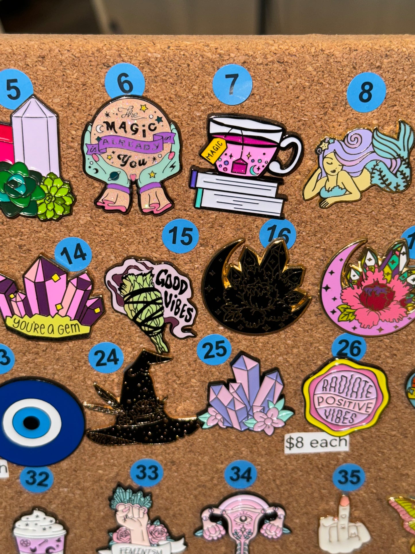 Enamel Pin (Choose Your Own)