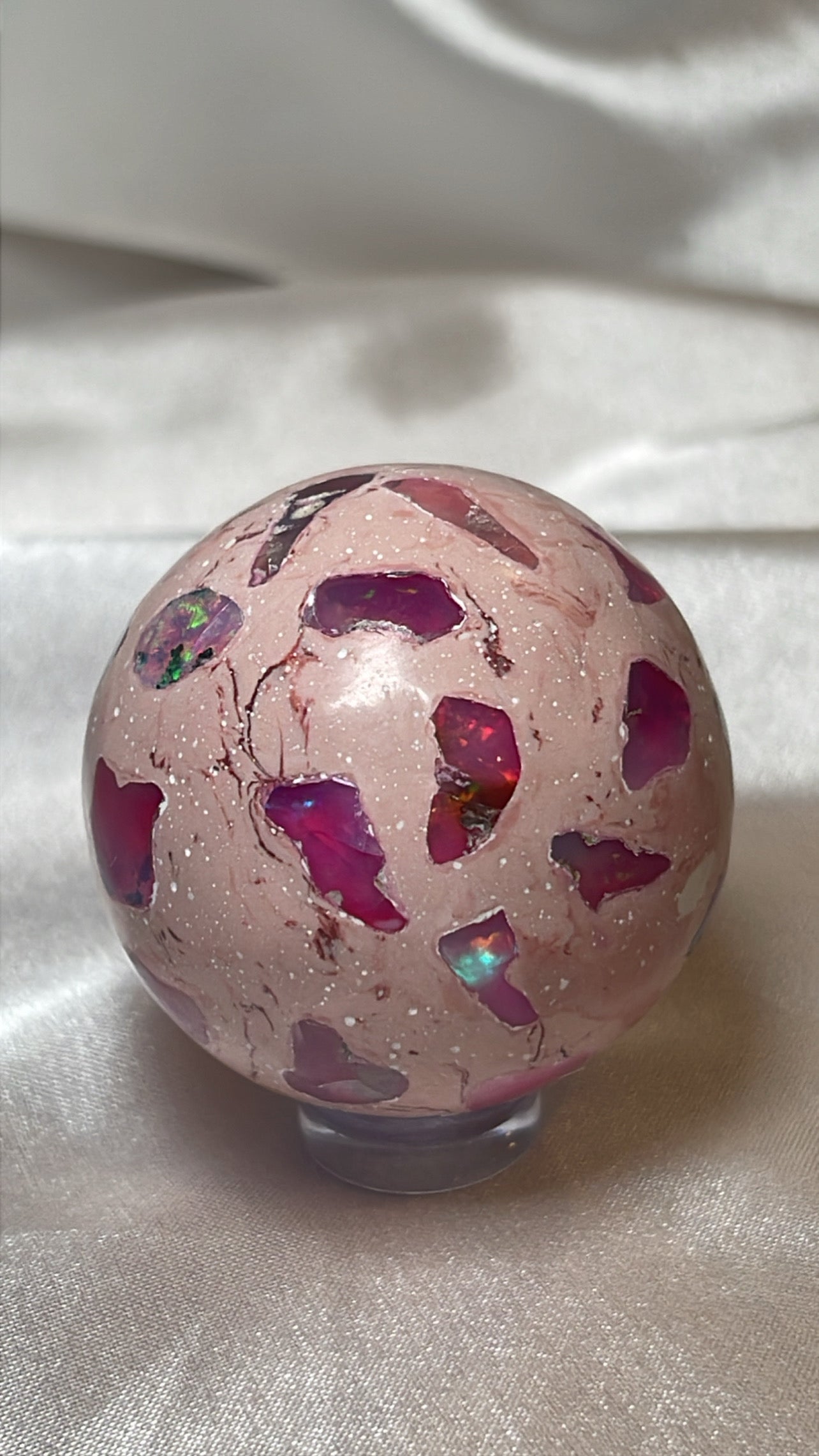 Mexican Fire Opal AAA Sphere