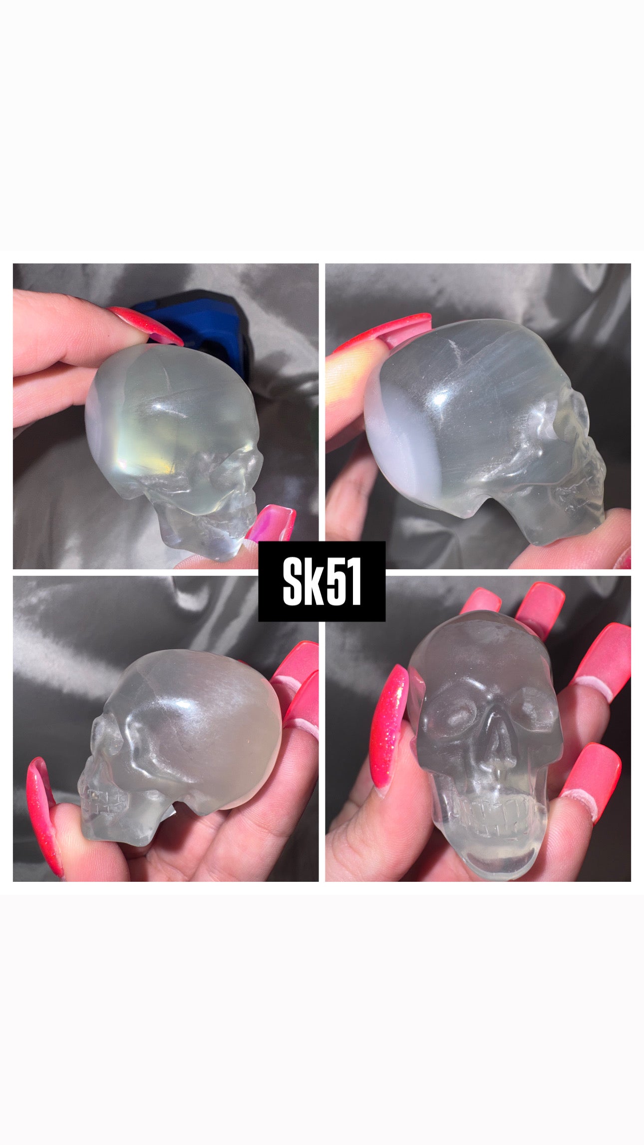 Fluorite AA Skull