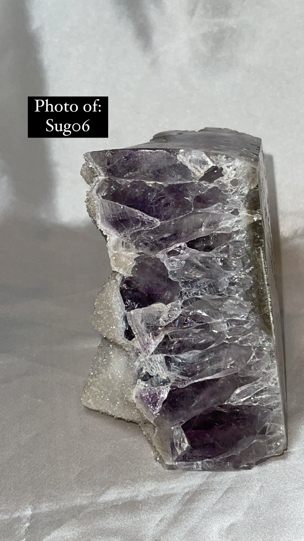 Sugar Amethyst Large Cutbase