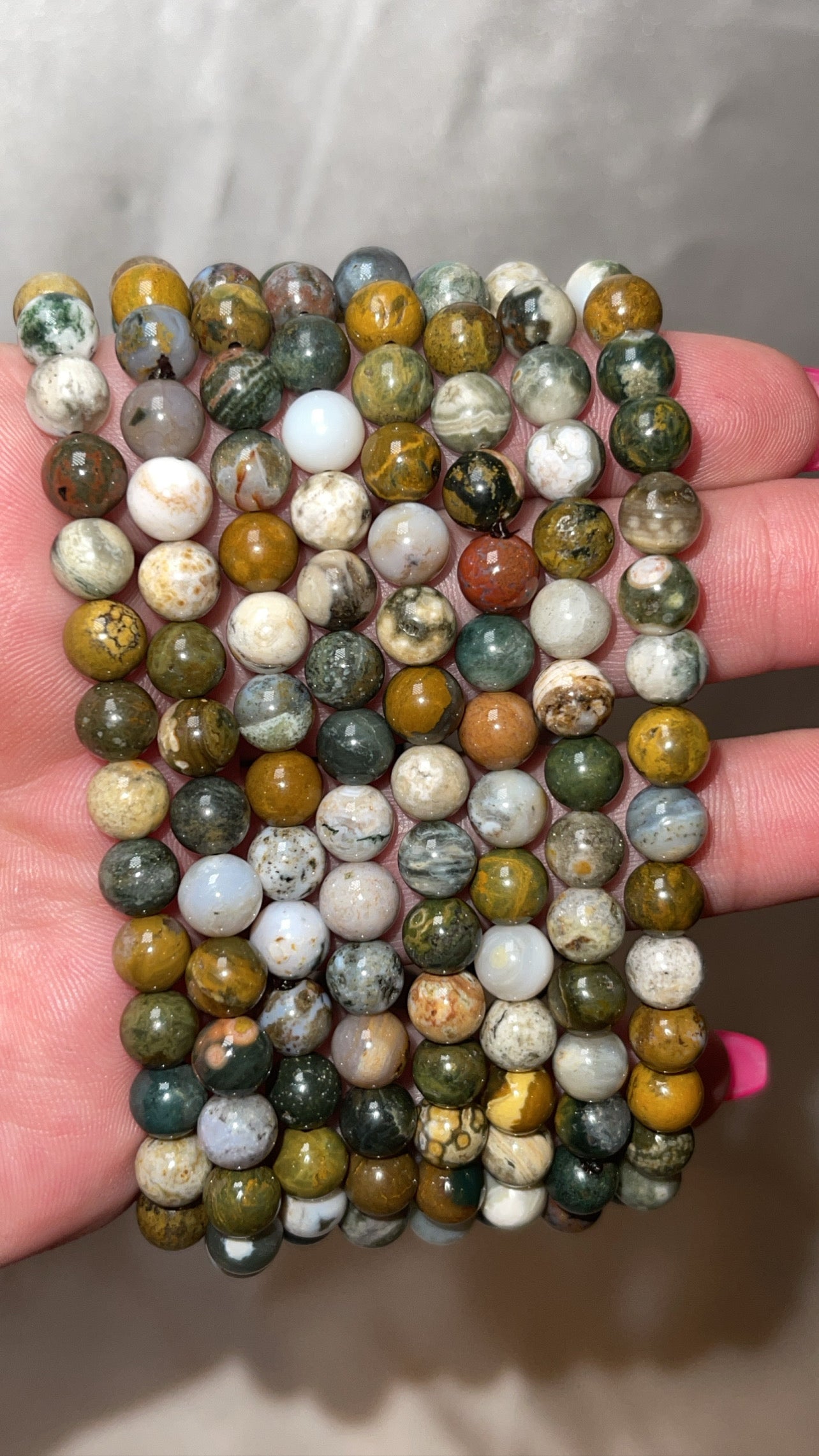 Ocean Jasper 6mm Bracelet