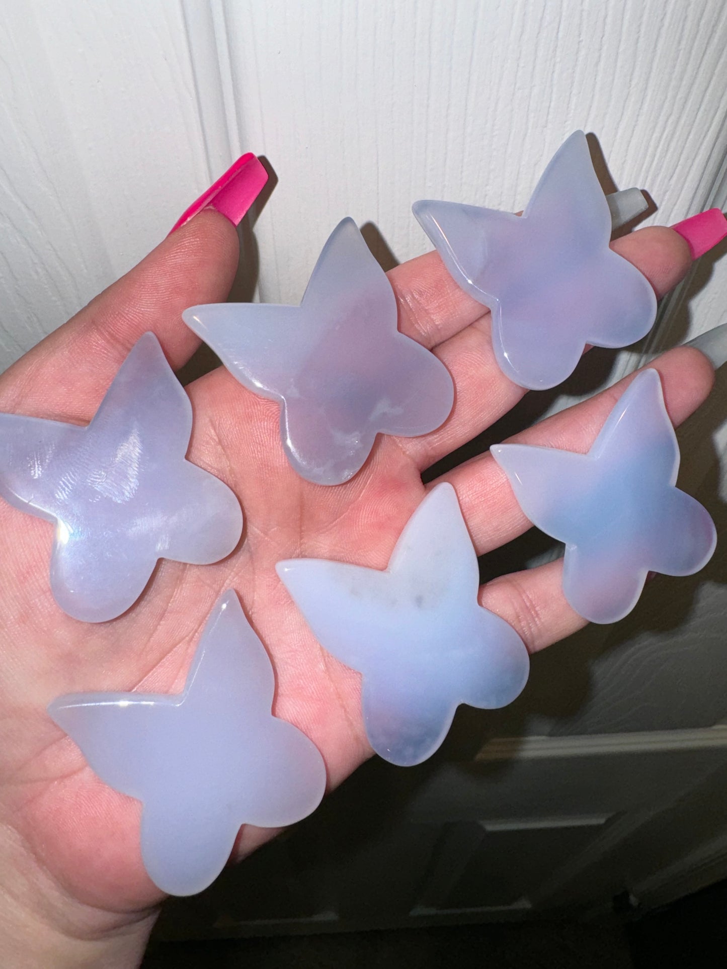 Blue Chalcedony Butterfly