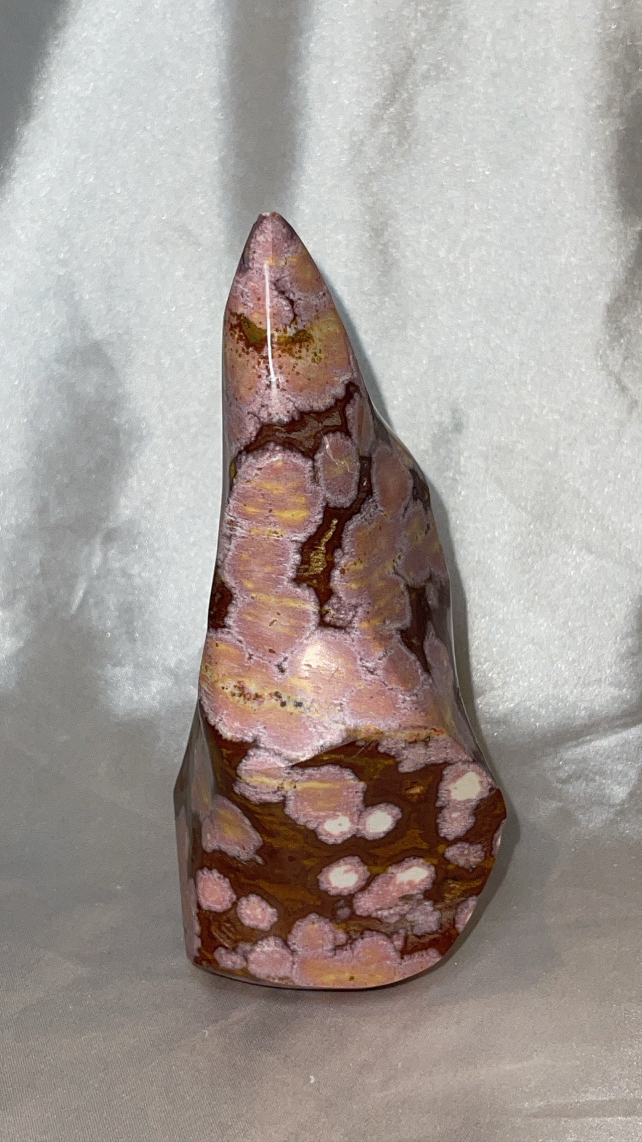 Pink Ocean Jasper AAA Large Flame
