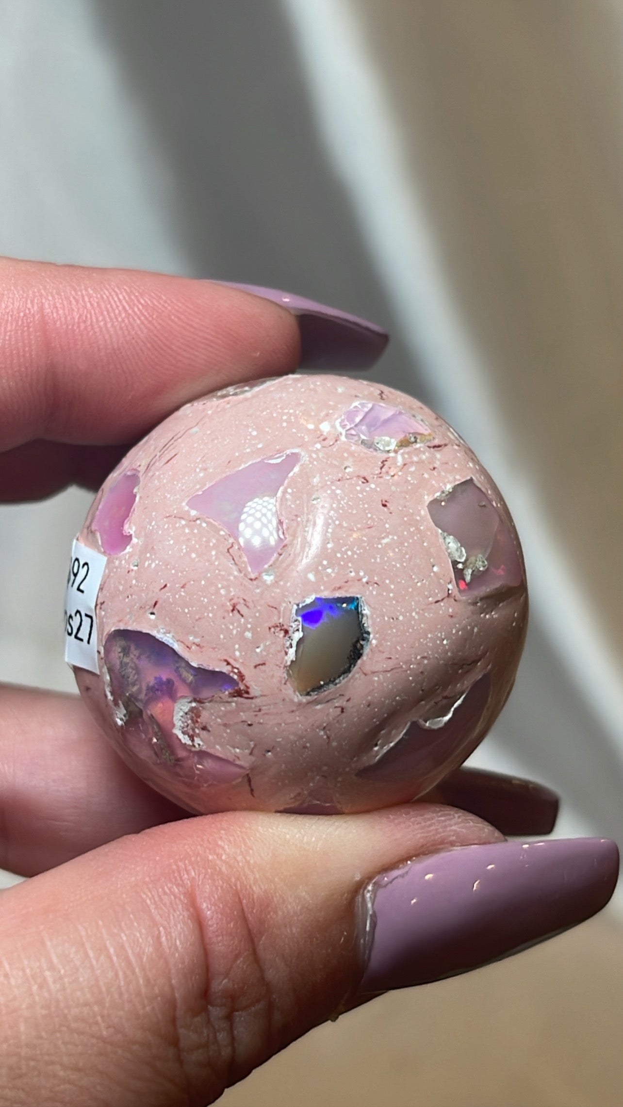 Mexican Fire Opal AAA Sphere