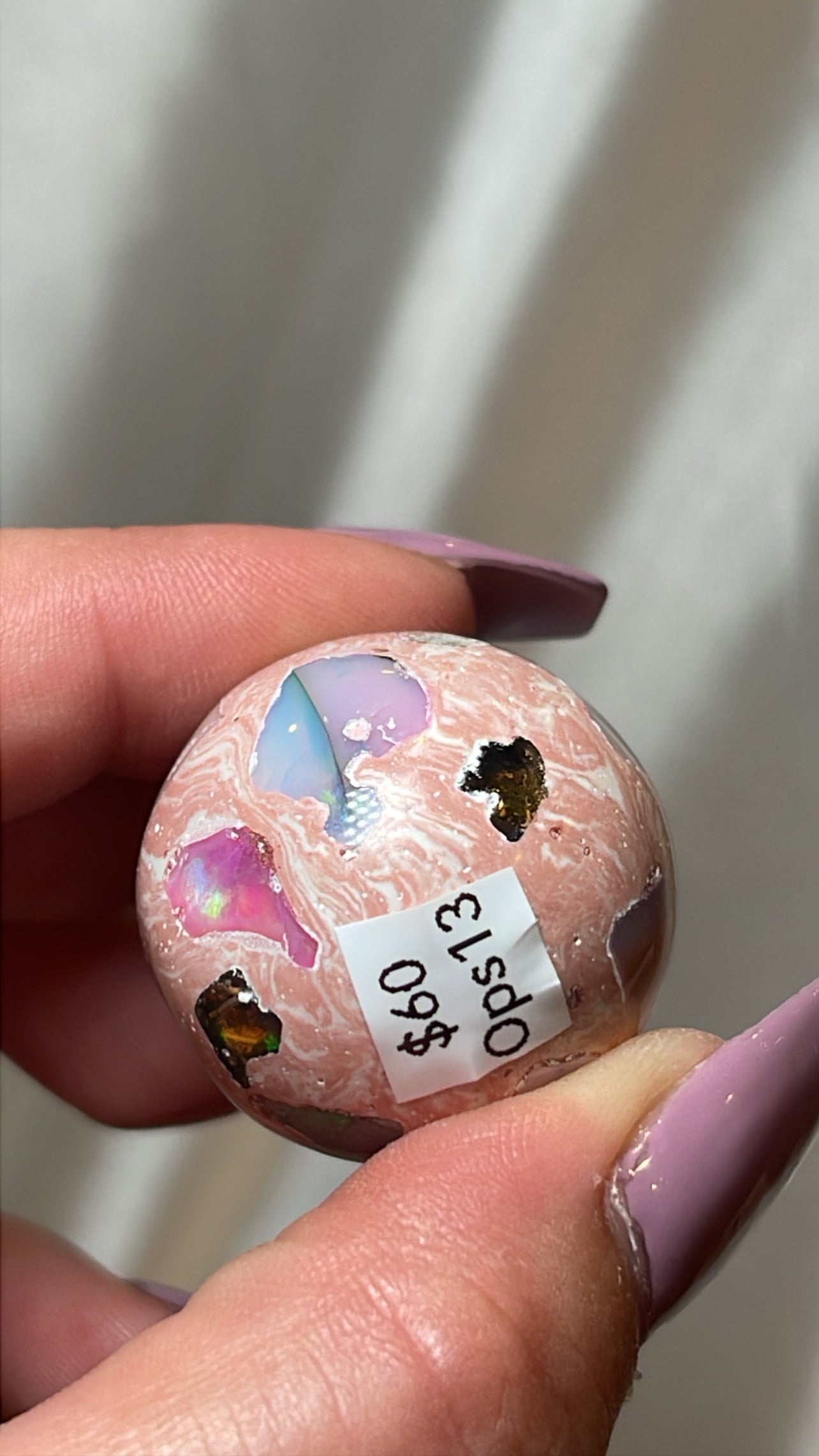 Mexican Fire Opal AAA Sphere