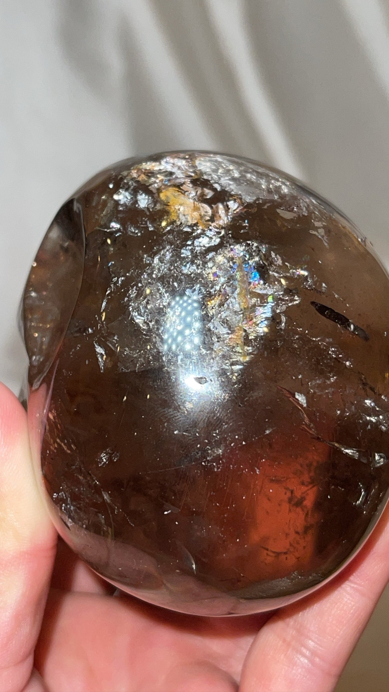 Smoky Quartz AAA Master Carved Large Skull