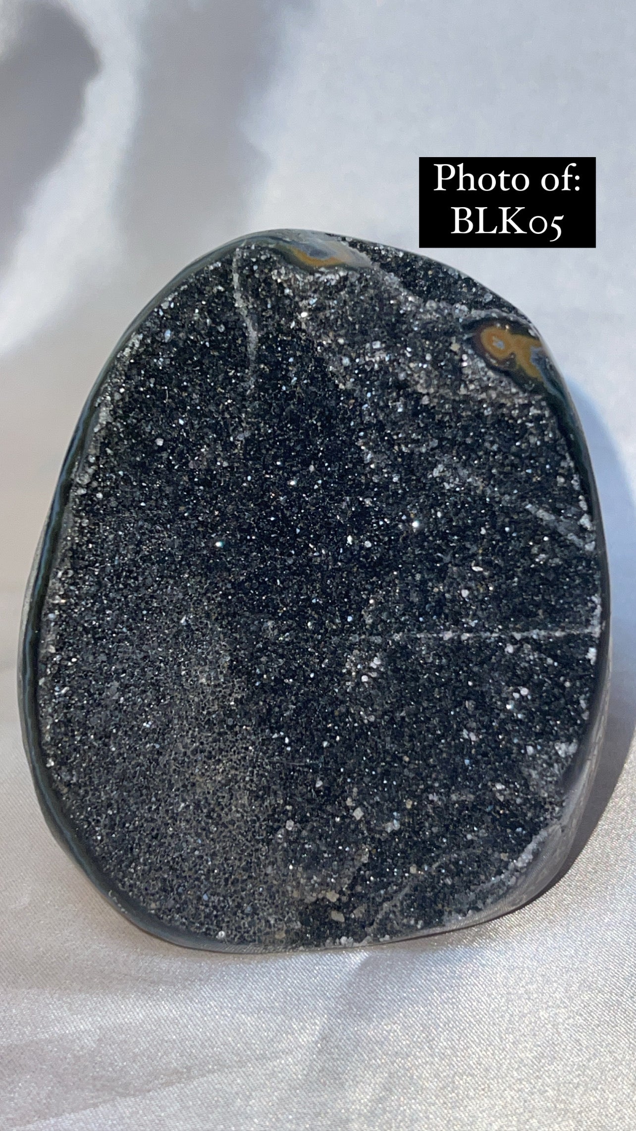 Black Amethyst Cut Base