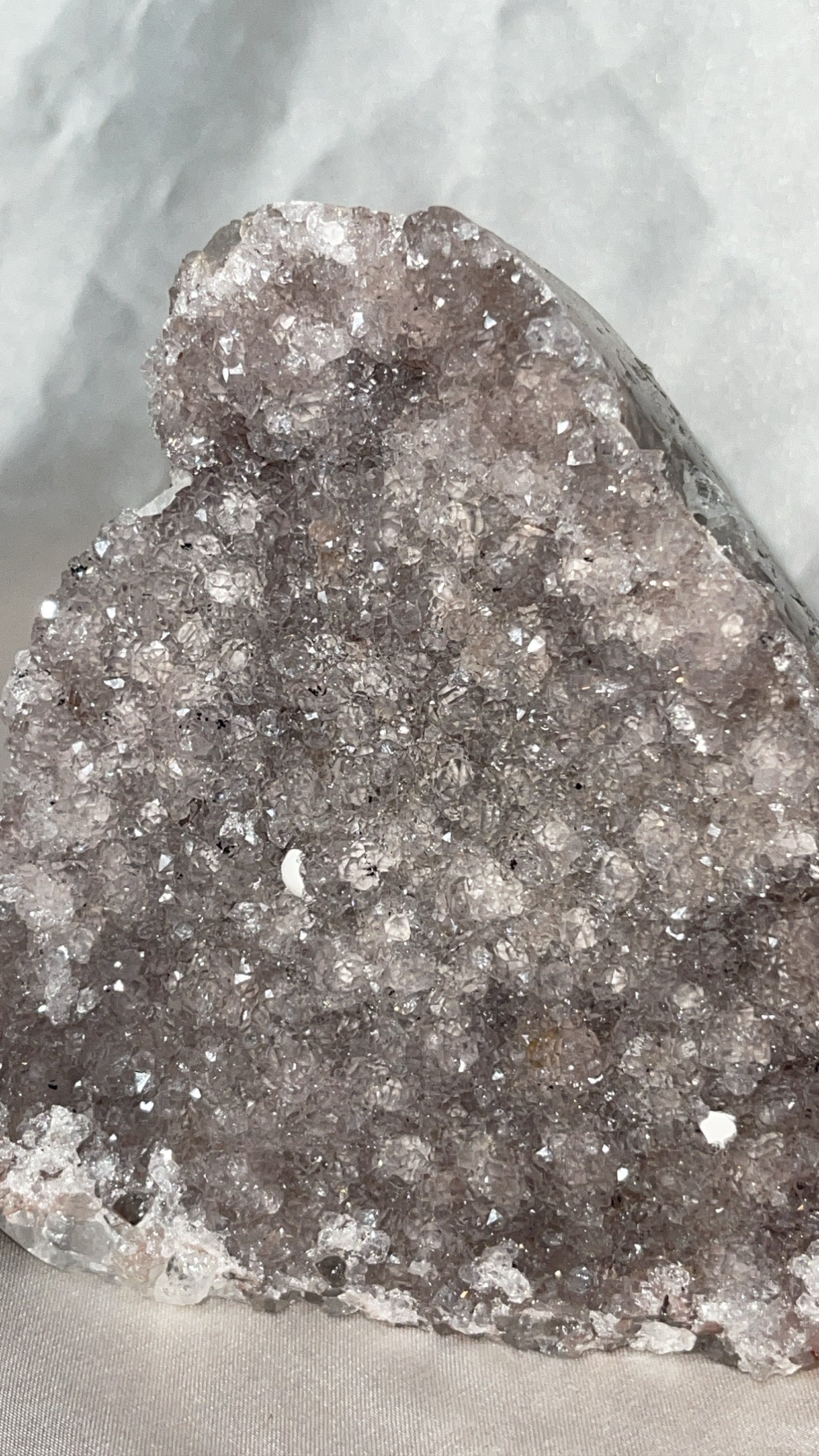 Druzy Galaxy Amethyst Cut Base