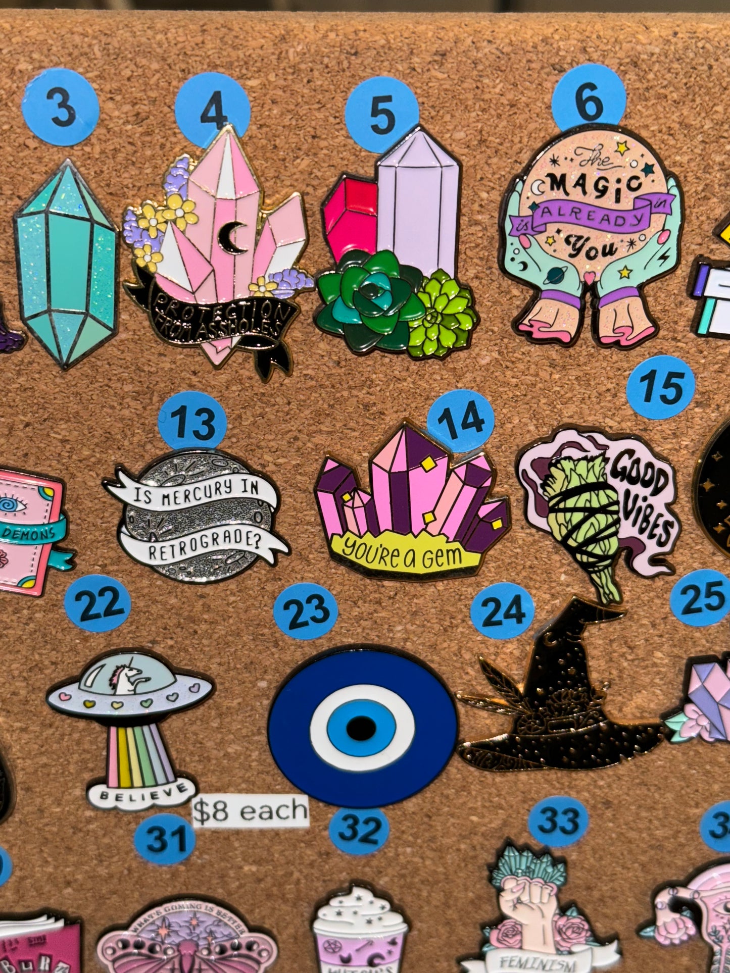 Enamel Pin (Choose Your Own)