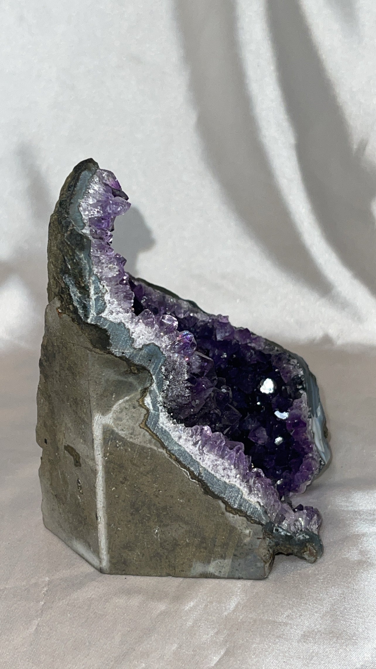 Amethyst High Grade Geode Cut Base