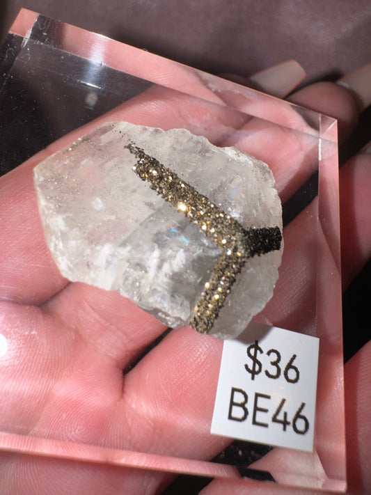 Rare “Mercedes Benz” Calcite Specimen (Choose your own!)