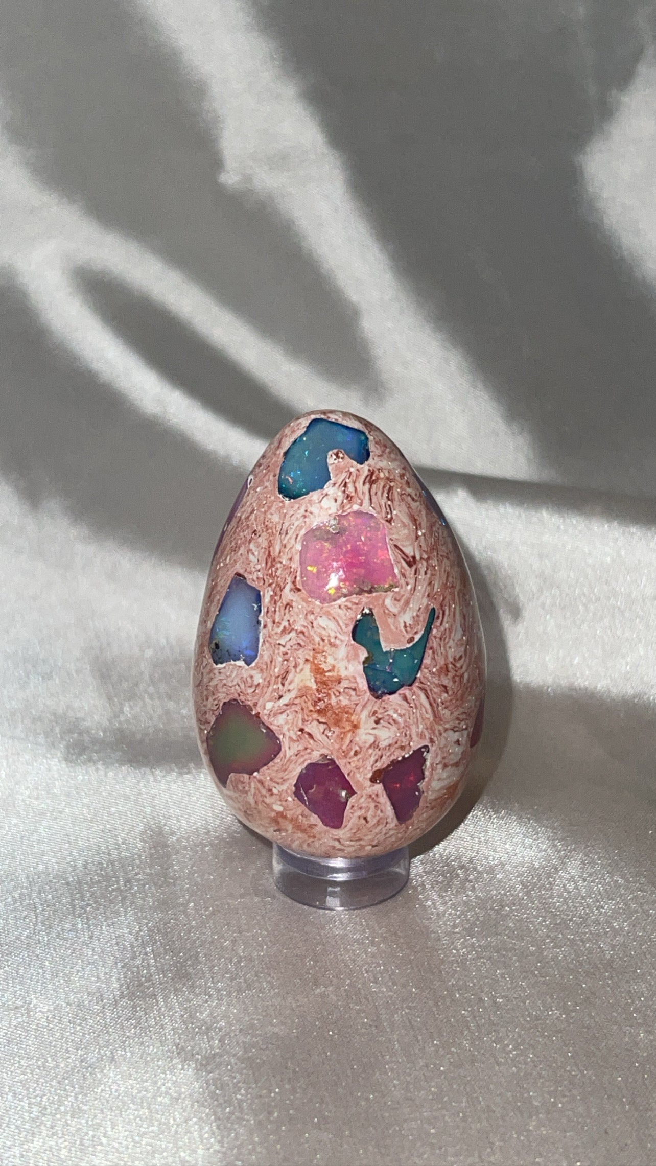 Mexican Fire Opal AAA Egg