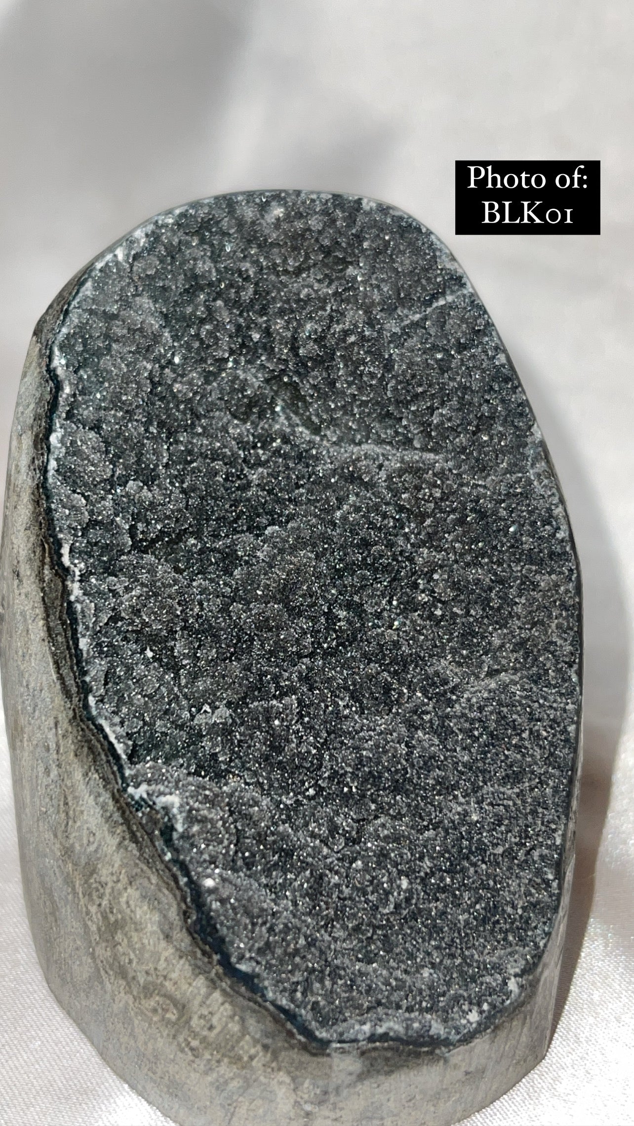 Black Amethyst Cut Base