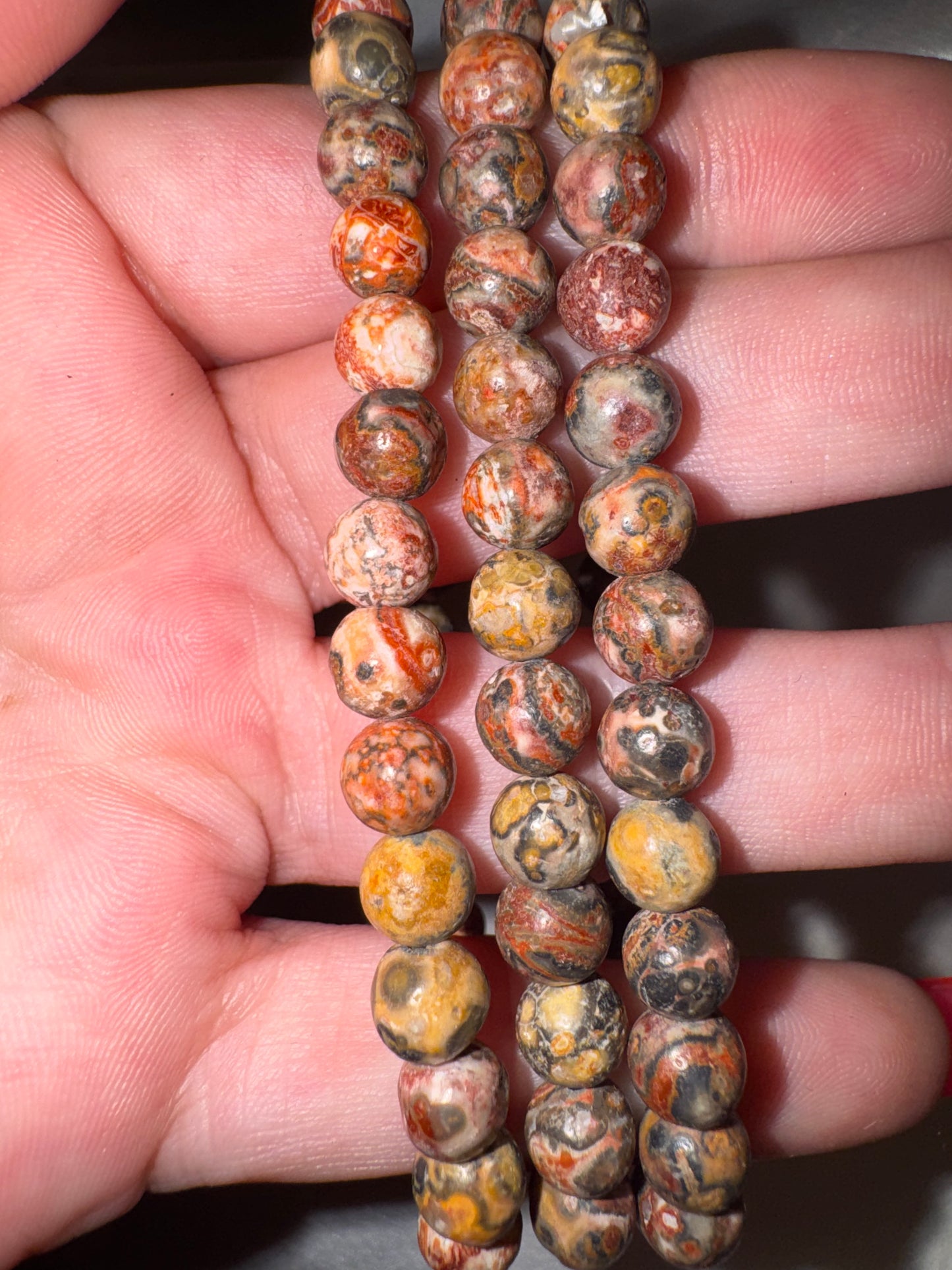 Leopard Jasper AA 6mm Bracelet