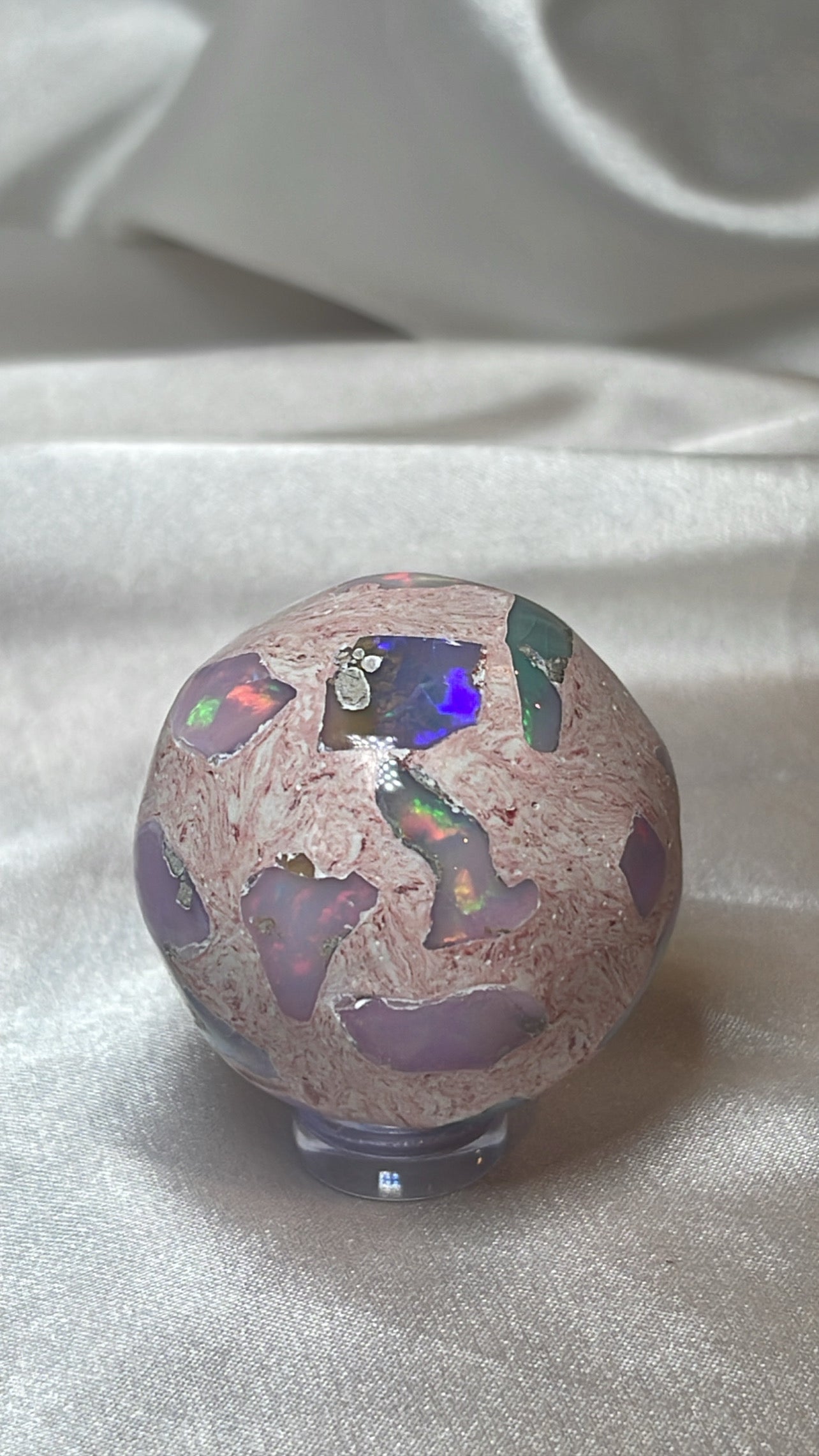 Mexican Fire Opal AAA Sphere