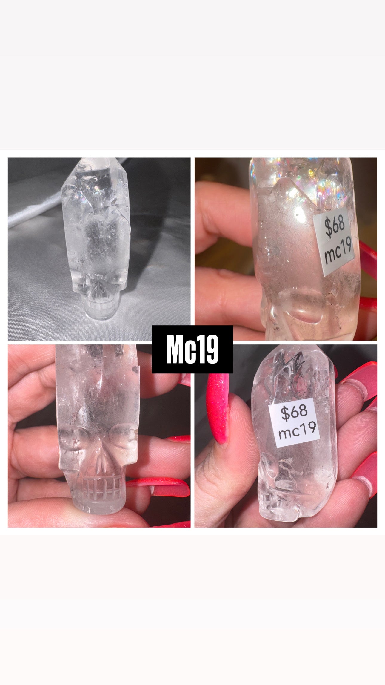 Lemurian AAA Master Carved Skull Tower