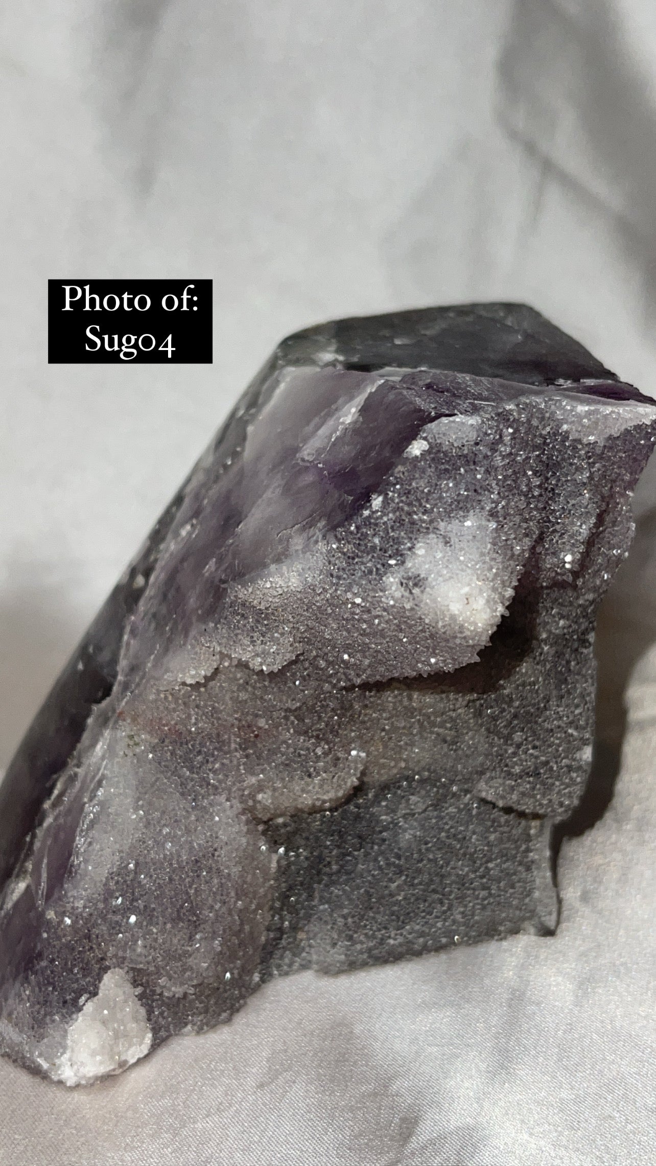 Sugar Amethyst Large Cutbase