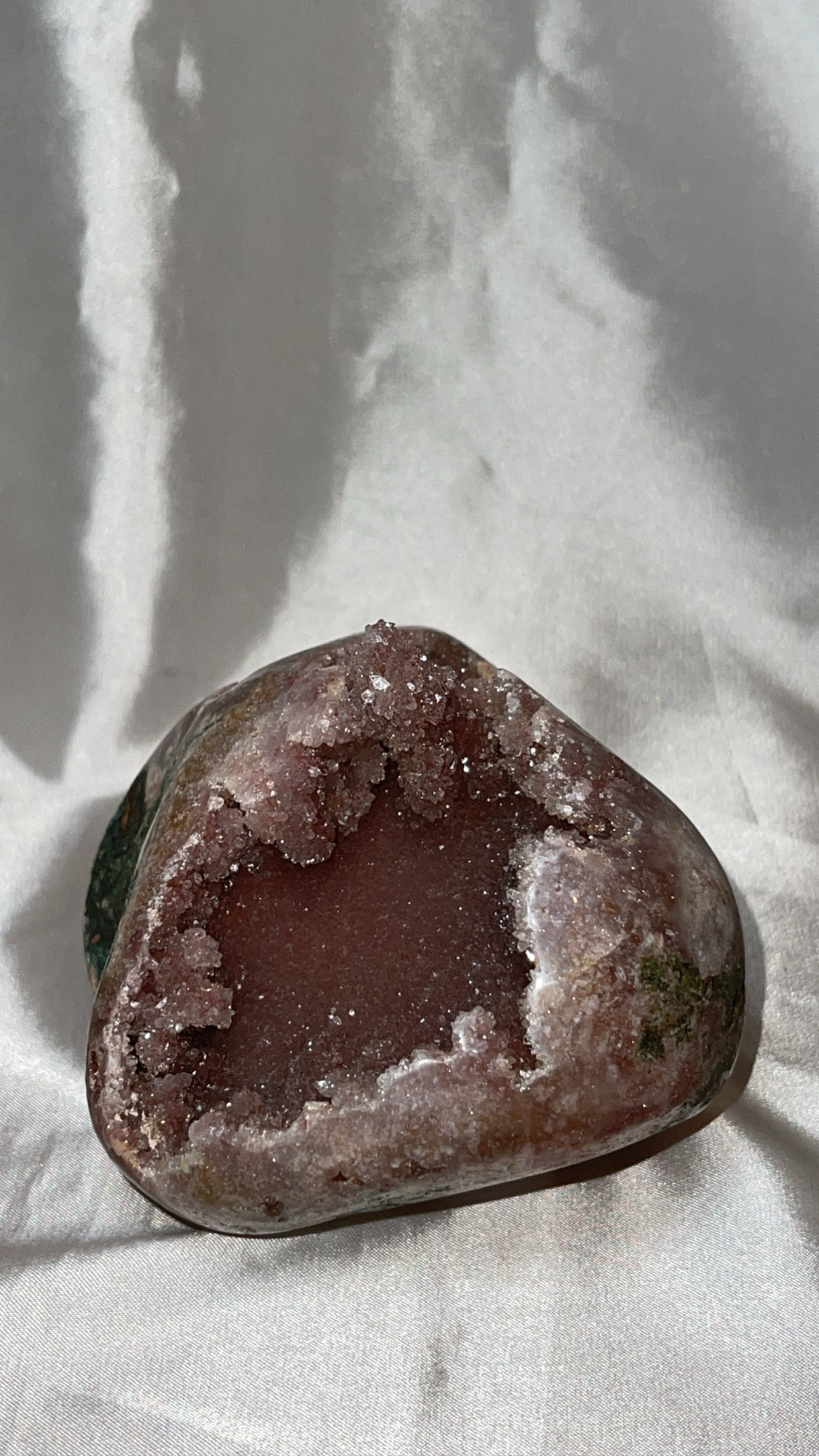 Pink Amethyst Druzy Large Stalachtite Freeform