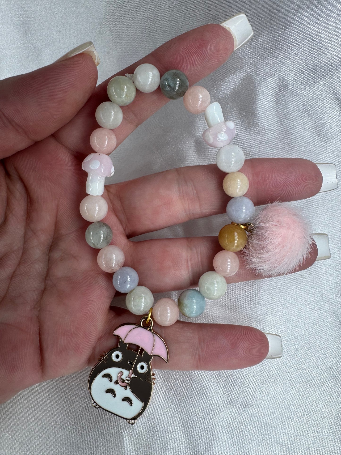 Tortoro Morganite 8mm Bracelet