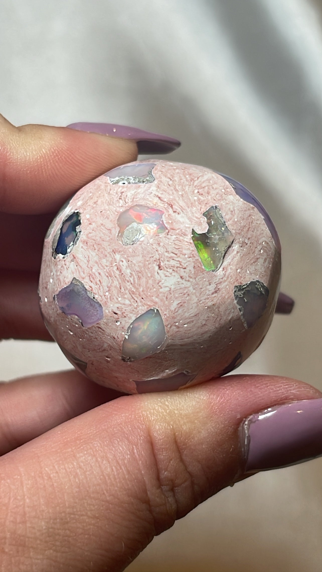 Mexican Fire Opal AAA Sphere