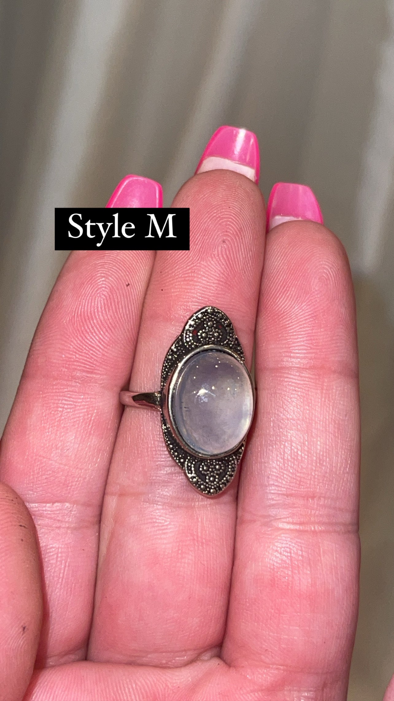 Aquamarine AAA Adjustable Ring