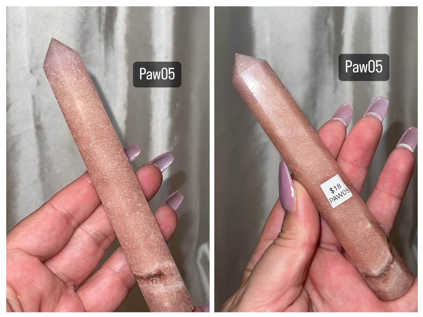 Pink Amethyst Wand (only 3 left!)
