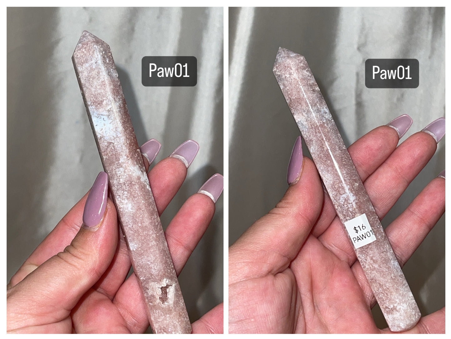 Pink Amethyst Wand (only 3 left!)