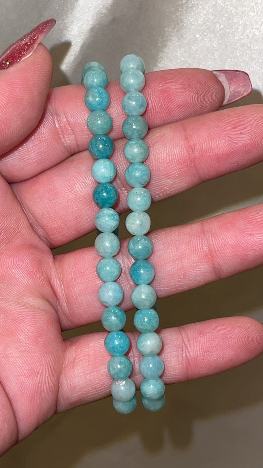 Amazonite Bracelet 6mm