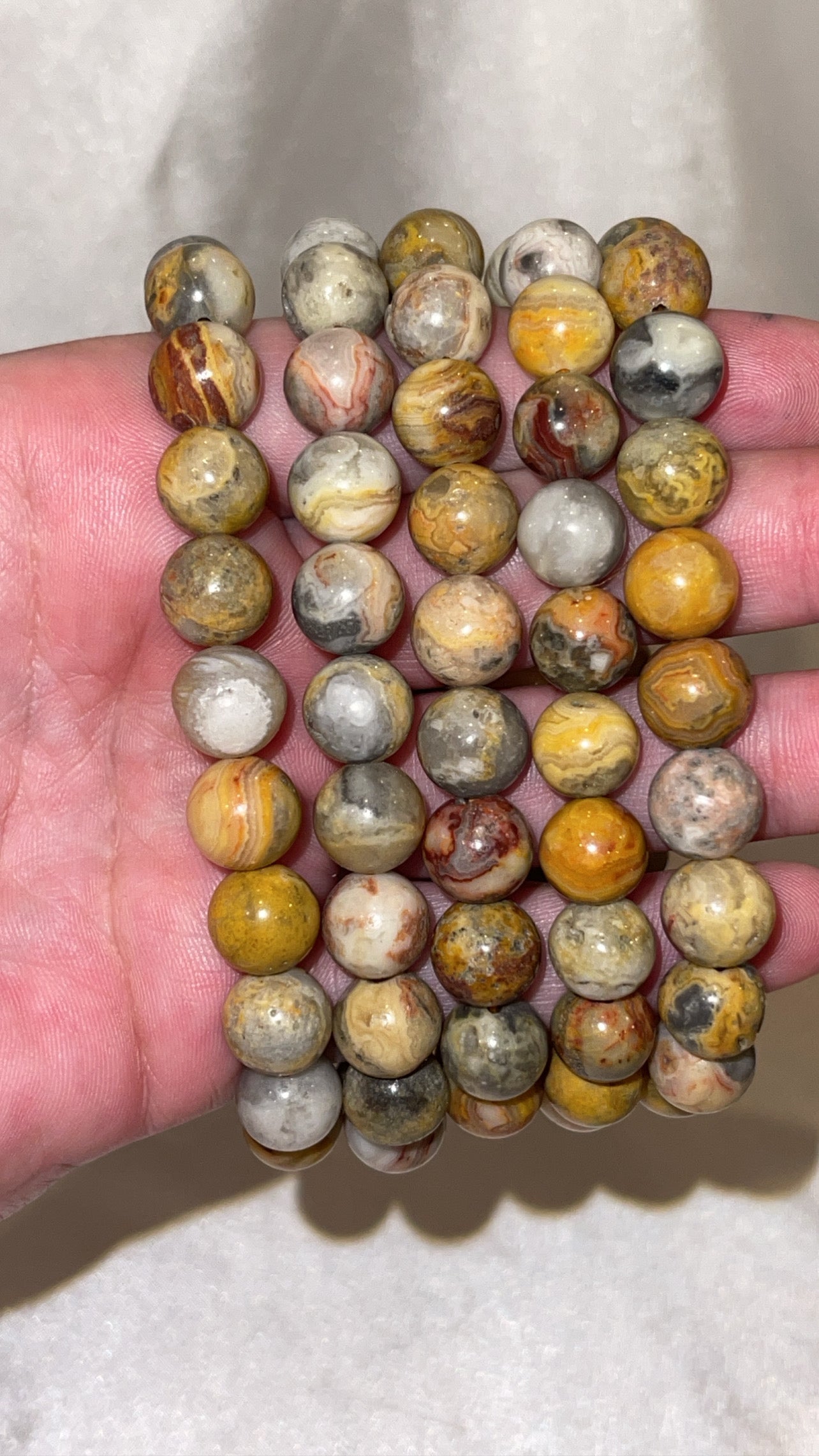 Crazy Lace Agate 8mm/10mm