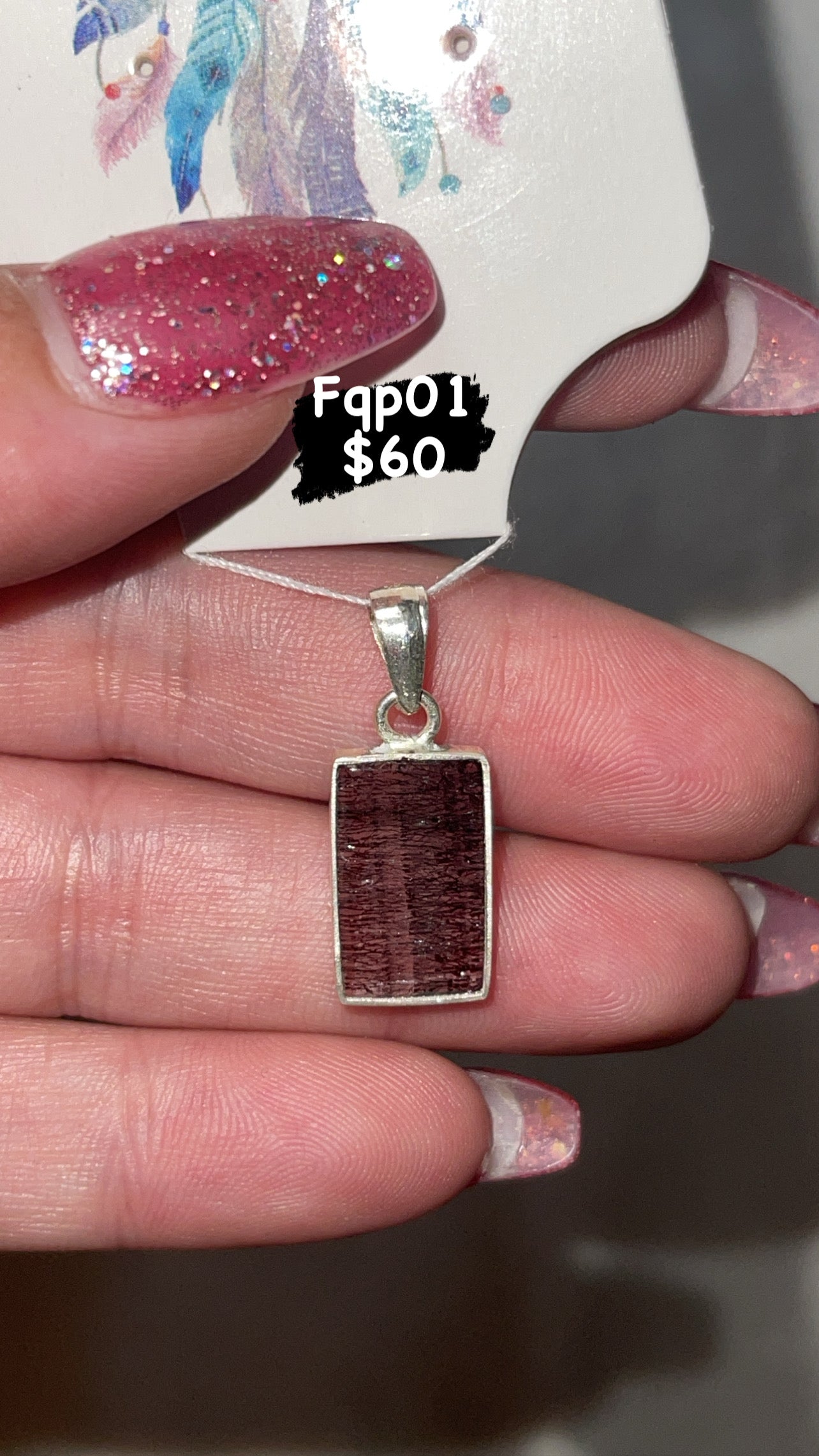 Firework Quartz Rare Pendant (Choose Your Own!)