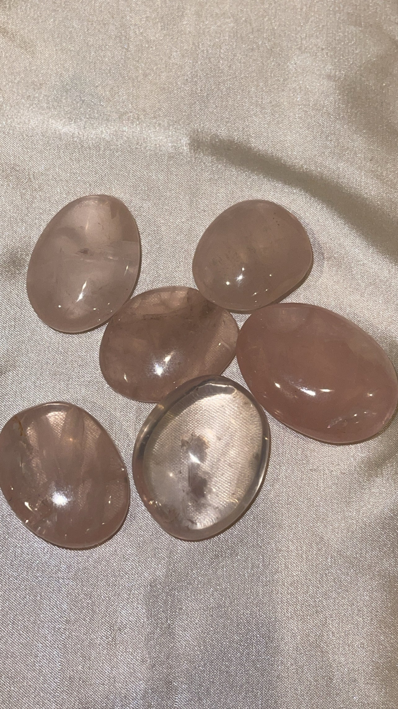 Rose Quartz Mini Palmstone