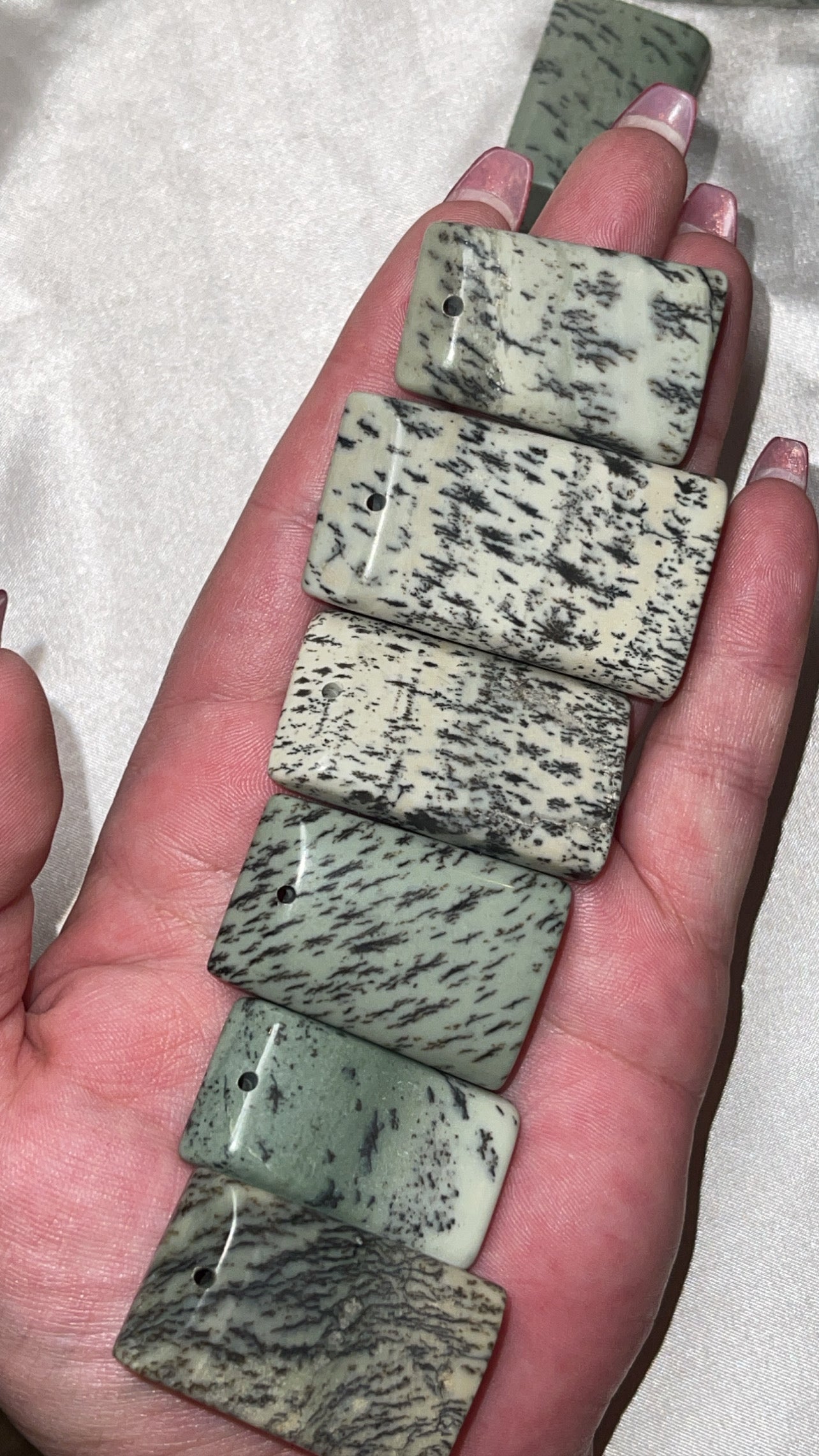 Dendritic Jade Pendant (Choose Your Own)