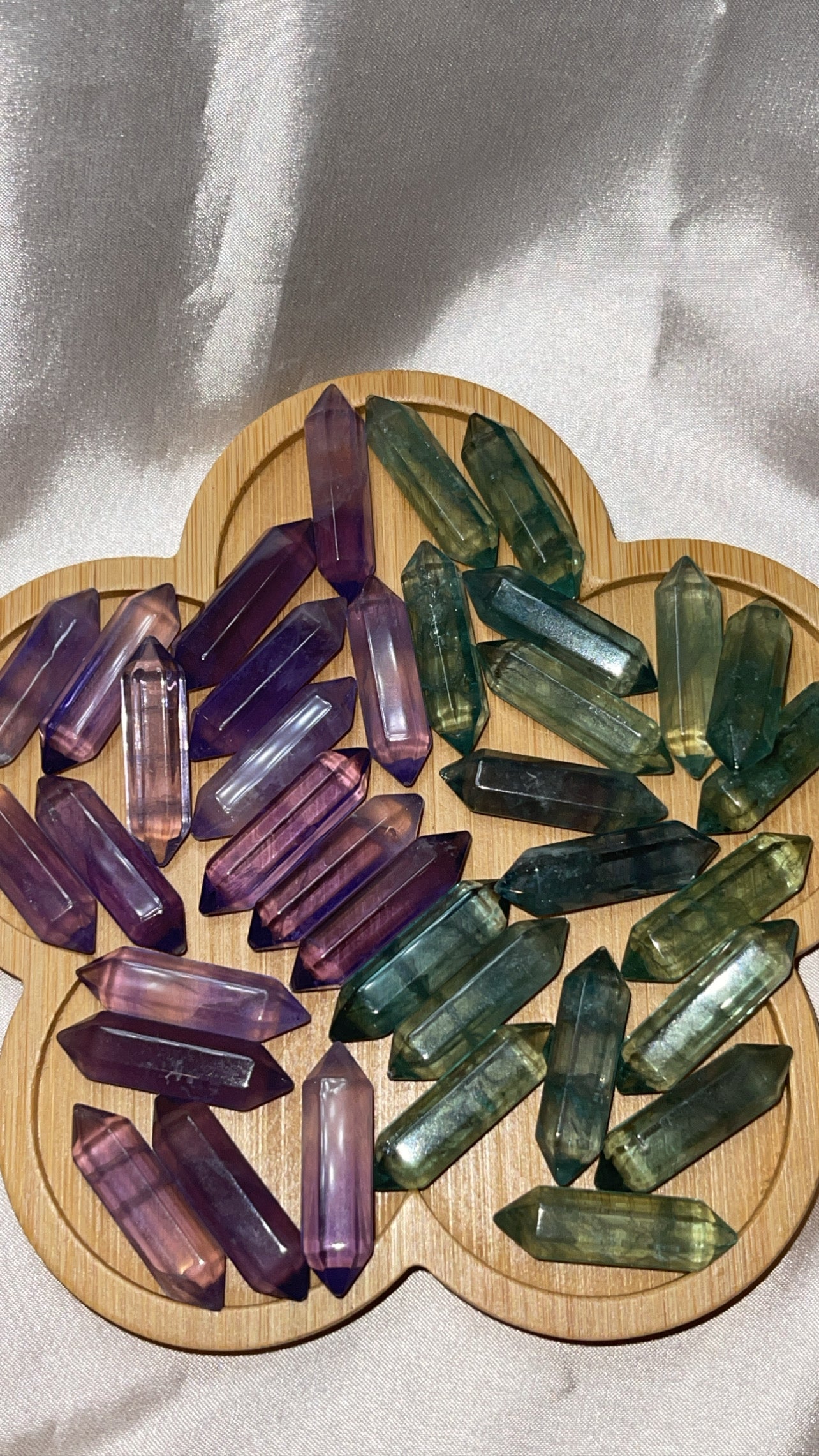 Fluorite Mini Double Terminated Points