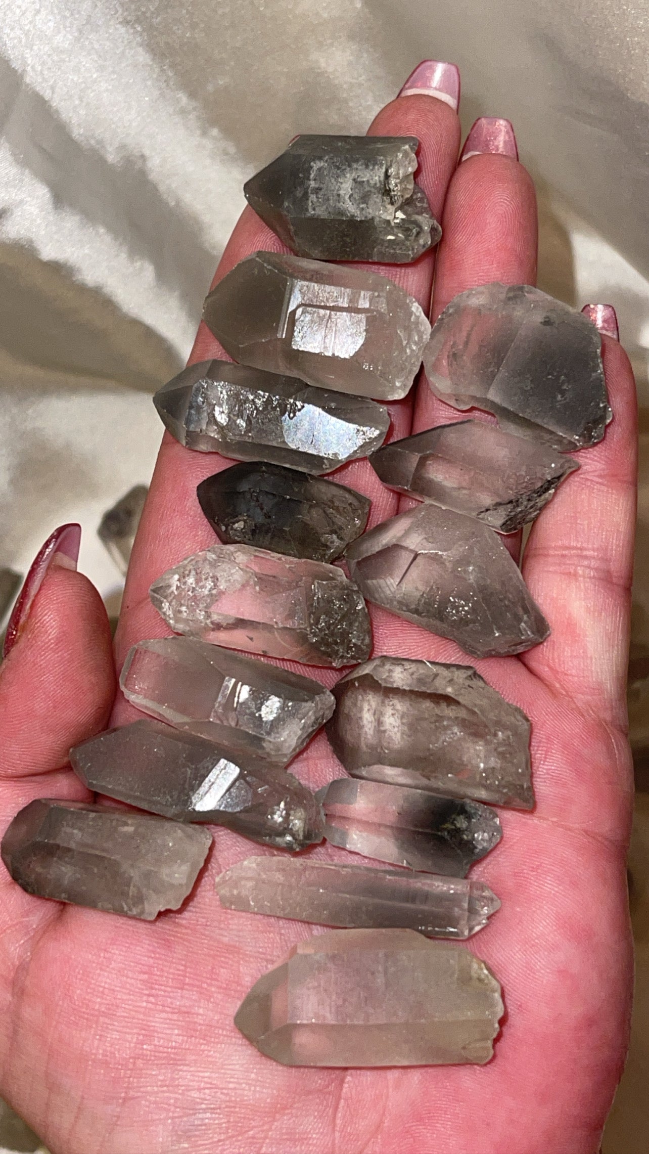 Grey Phantom Quartz Point