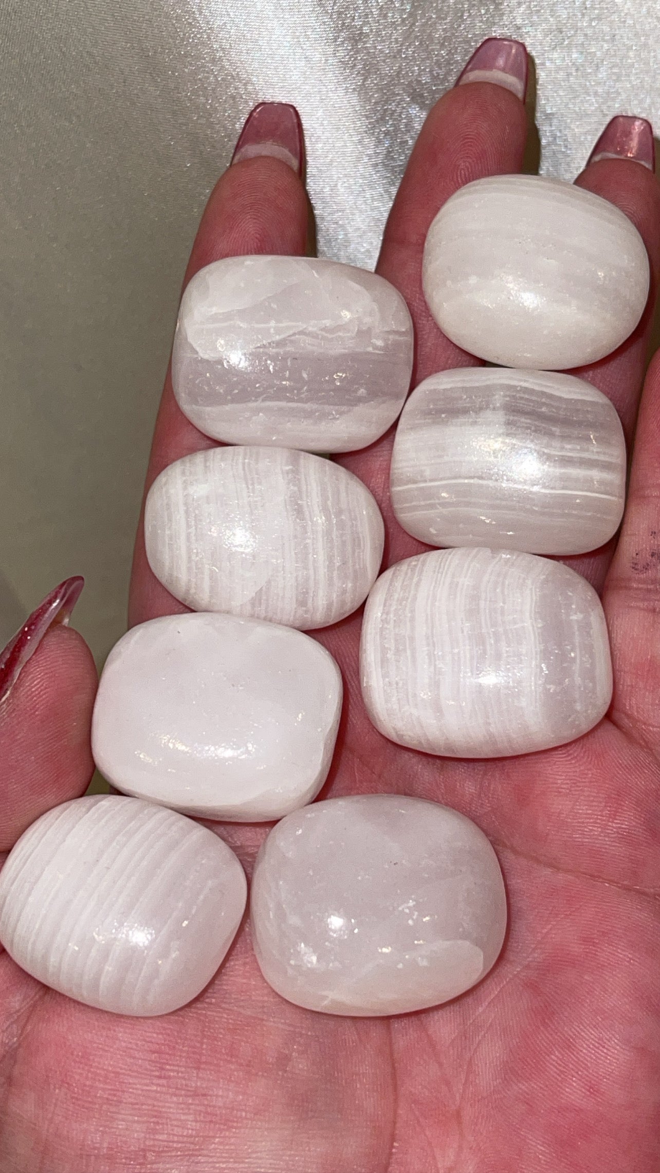 Pink Mangano Calcite Tumble