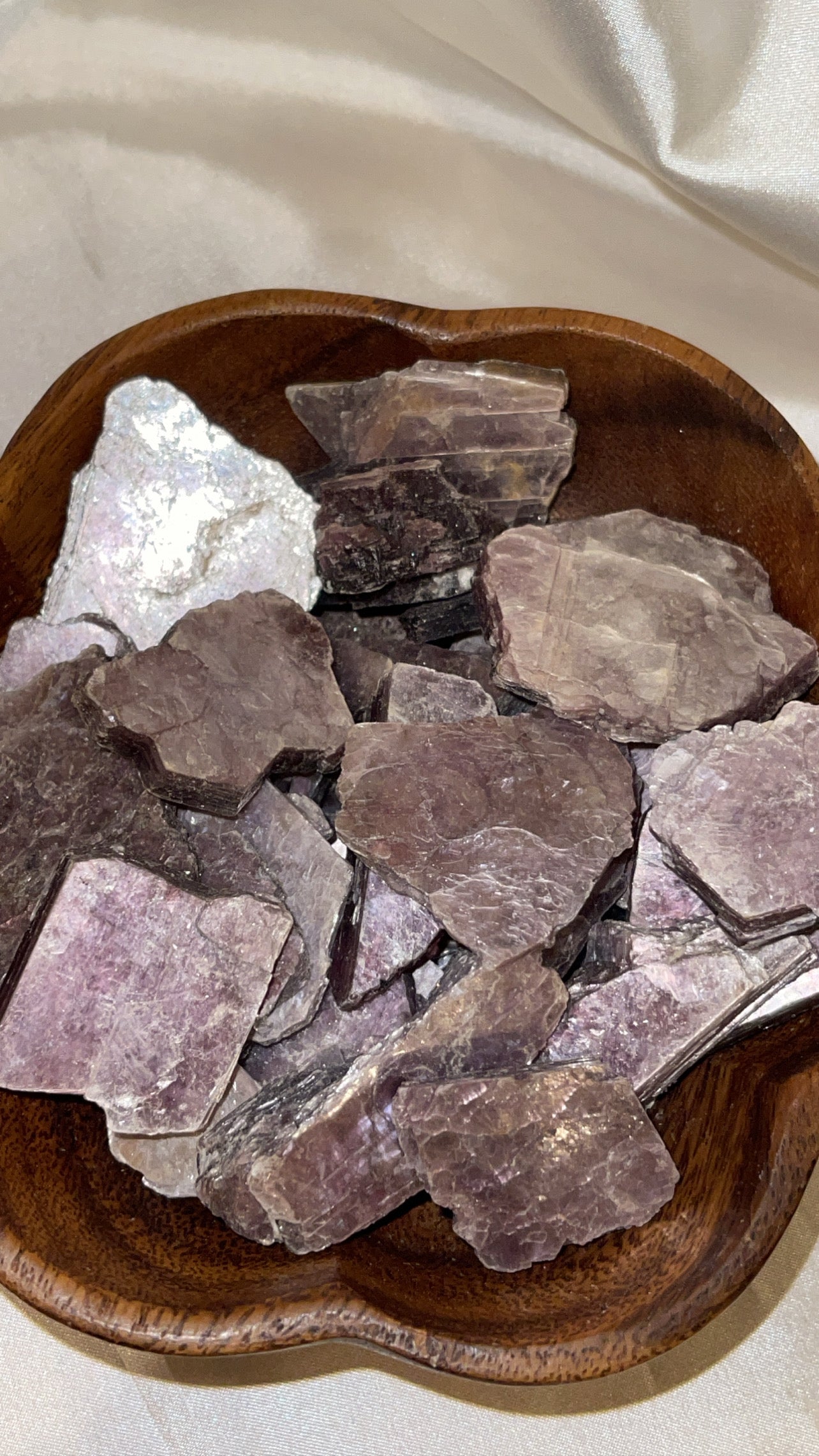 Raw Lepidolite Book